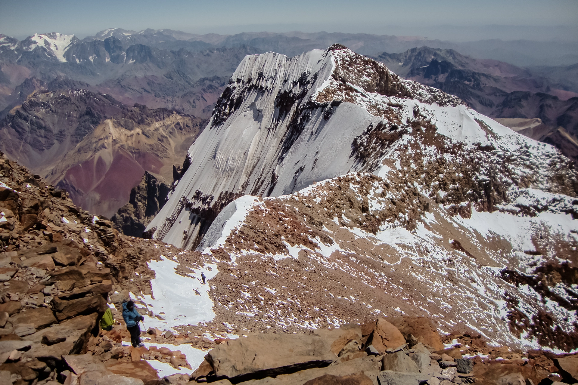 Fotka vystihující průběh expedice