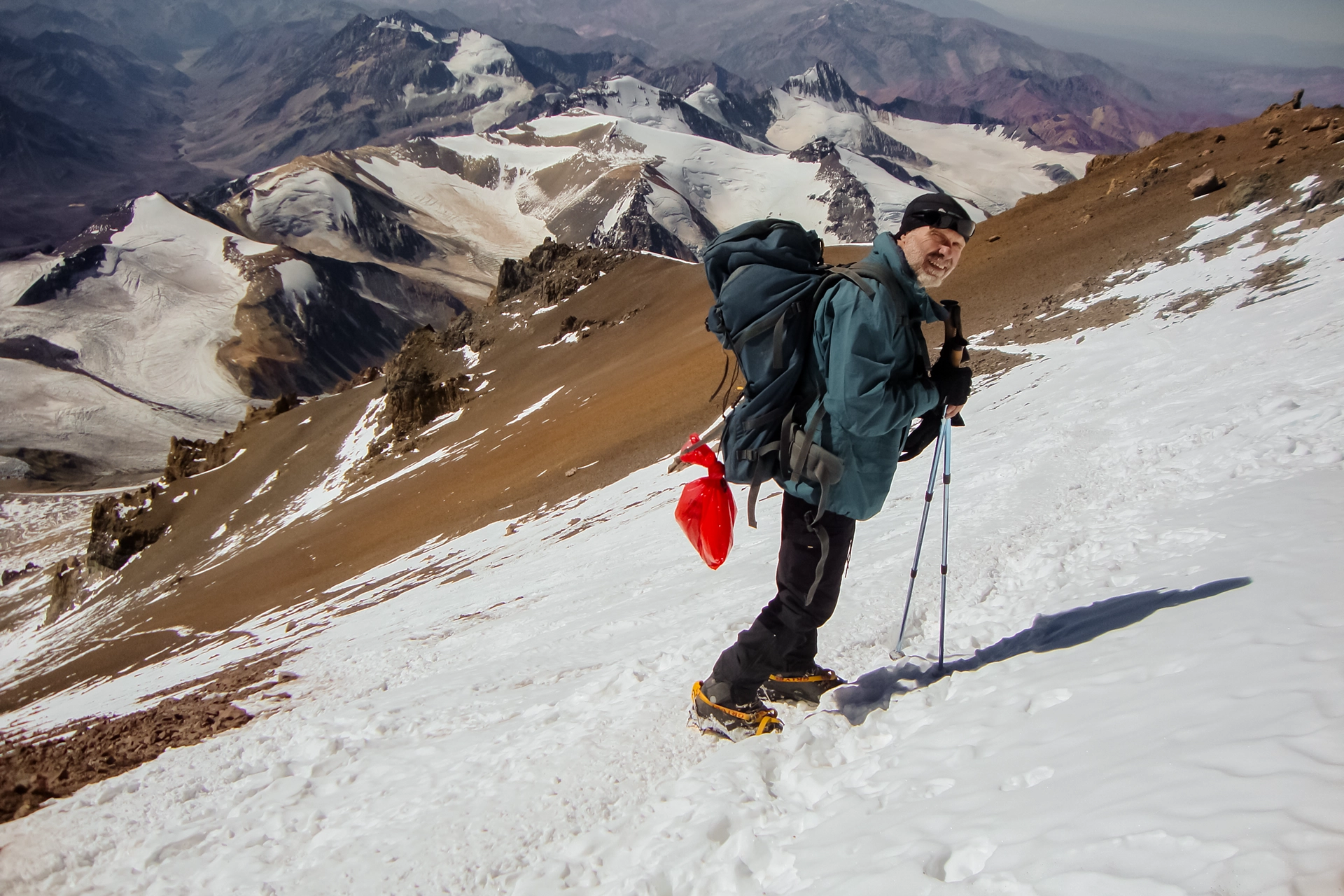 Fotka vystihující průběh expedice