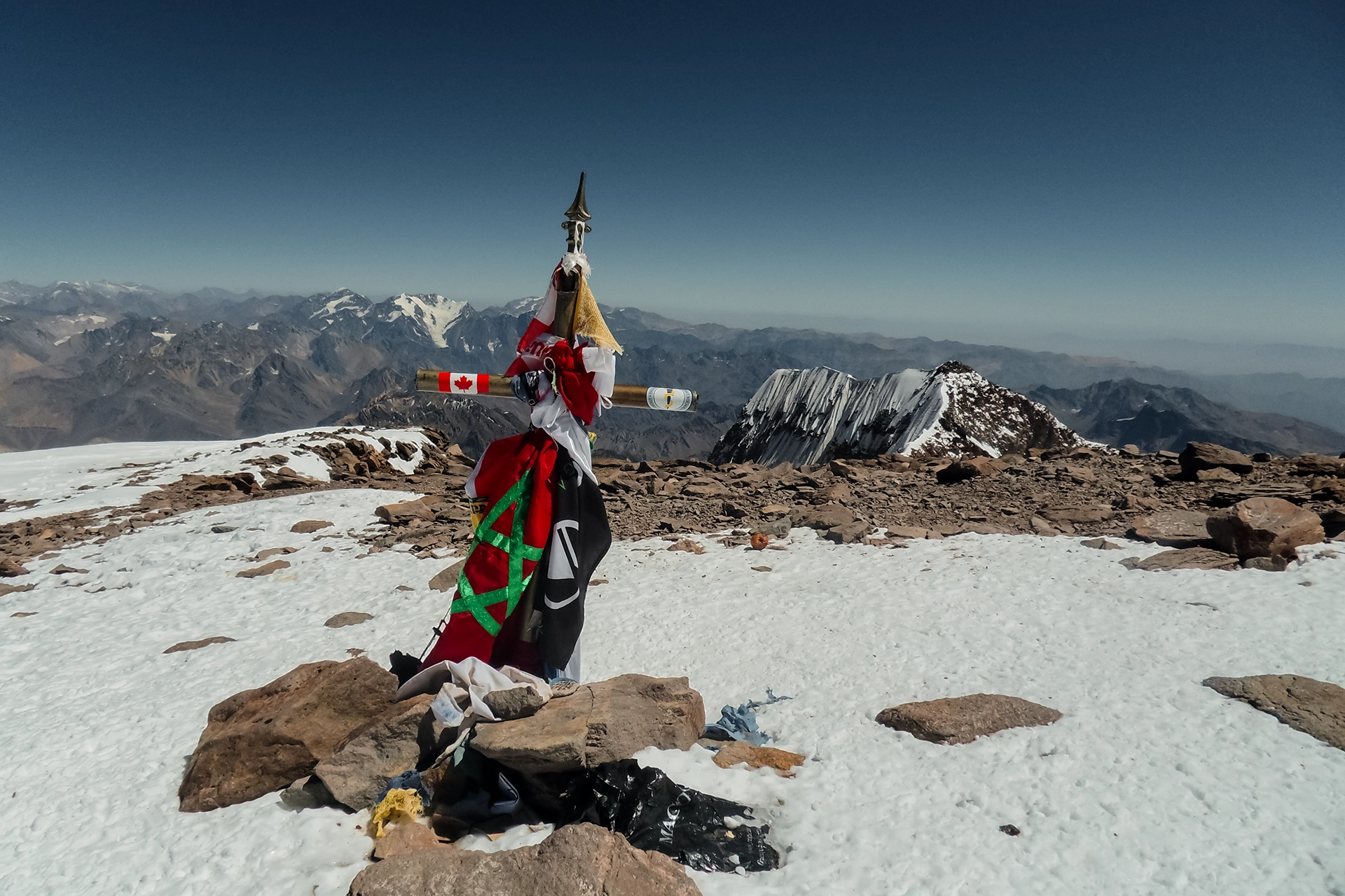 Fotka vystihující průběh expedice