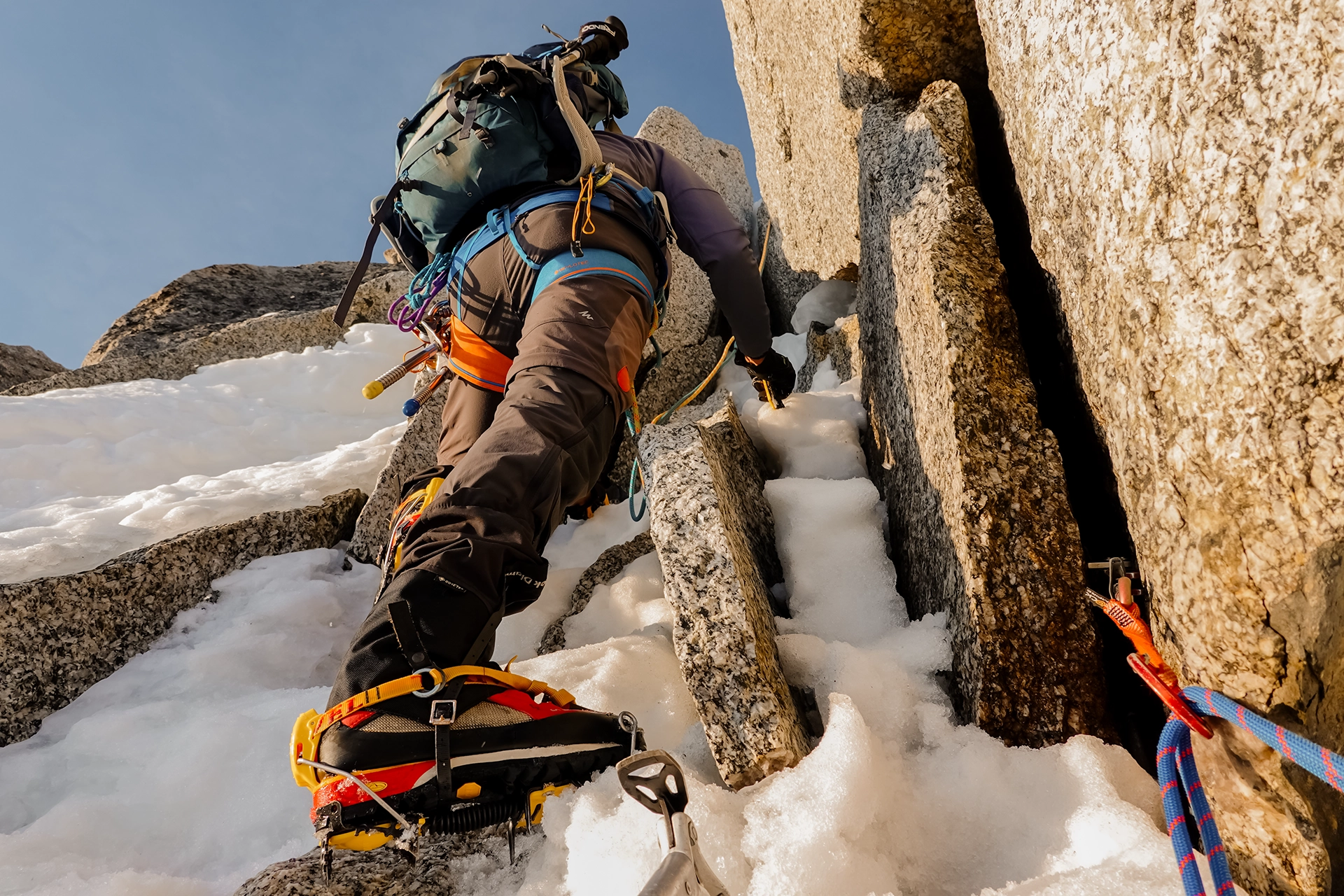 Fotka vystihující průběh expedice