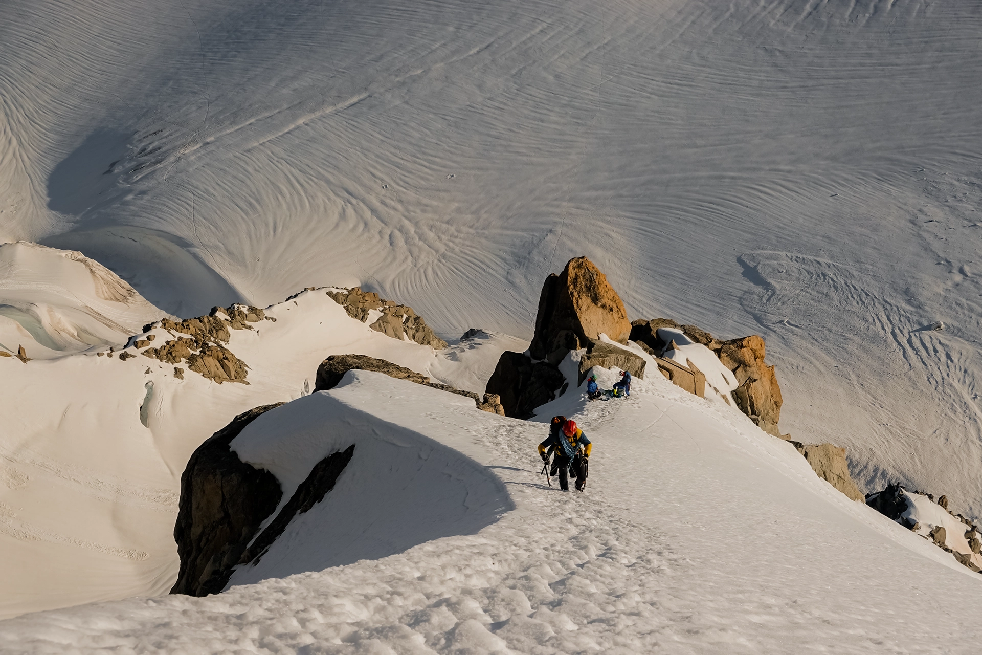 Fotka vystihující průběh expedice