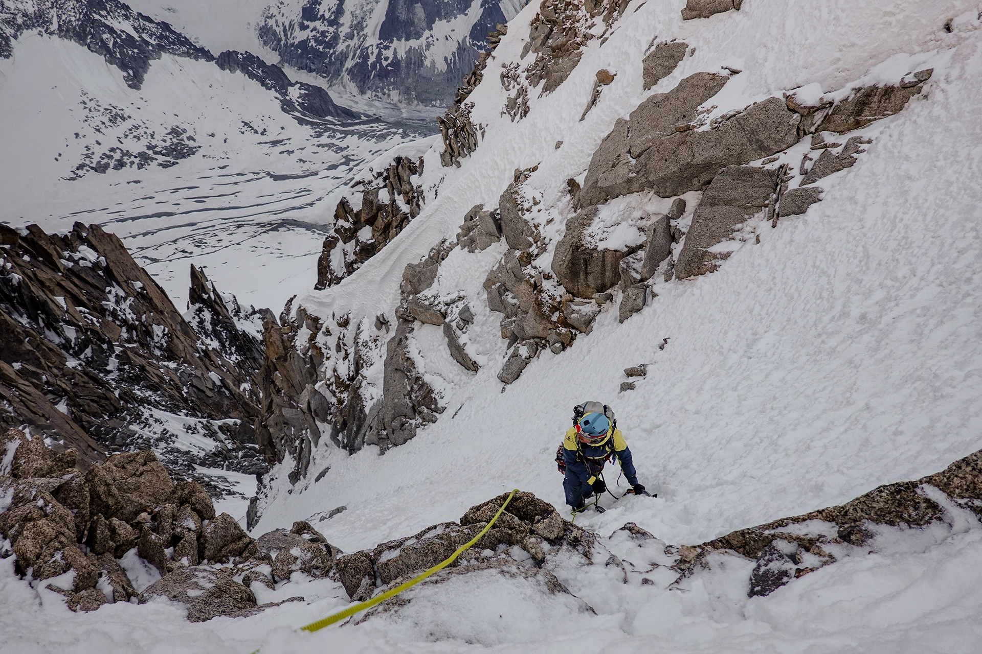 Fotka vystihující průběh expedice