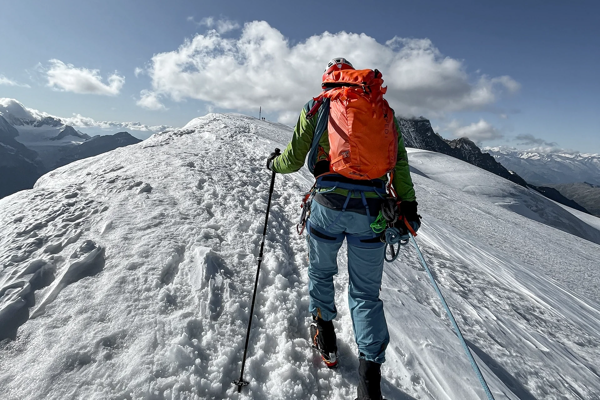 Fotka vystihující průběh expedice