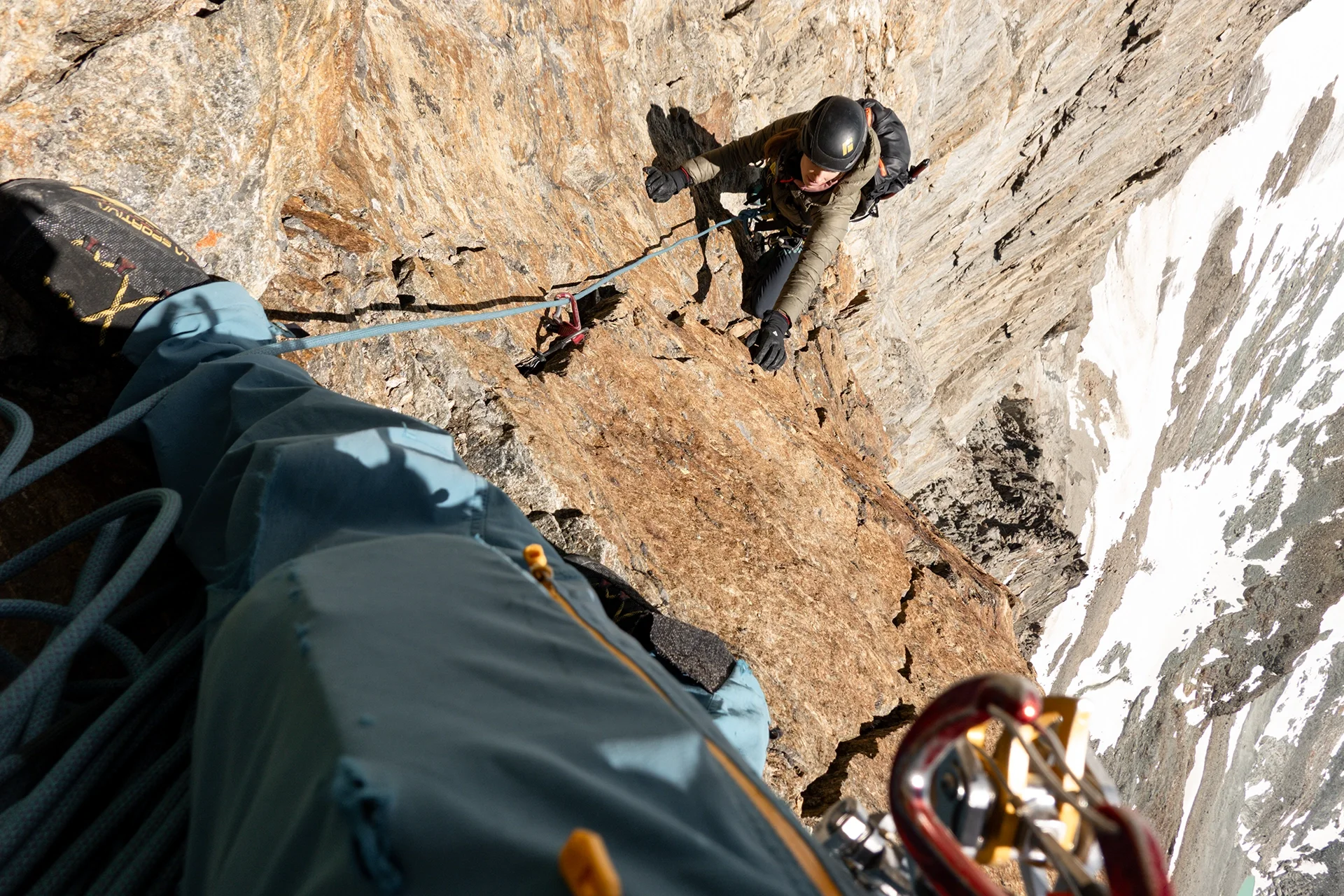 Fotka vystihující průběh expedice