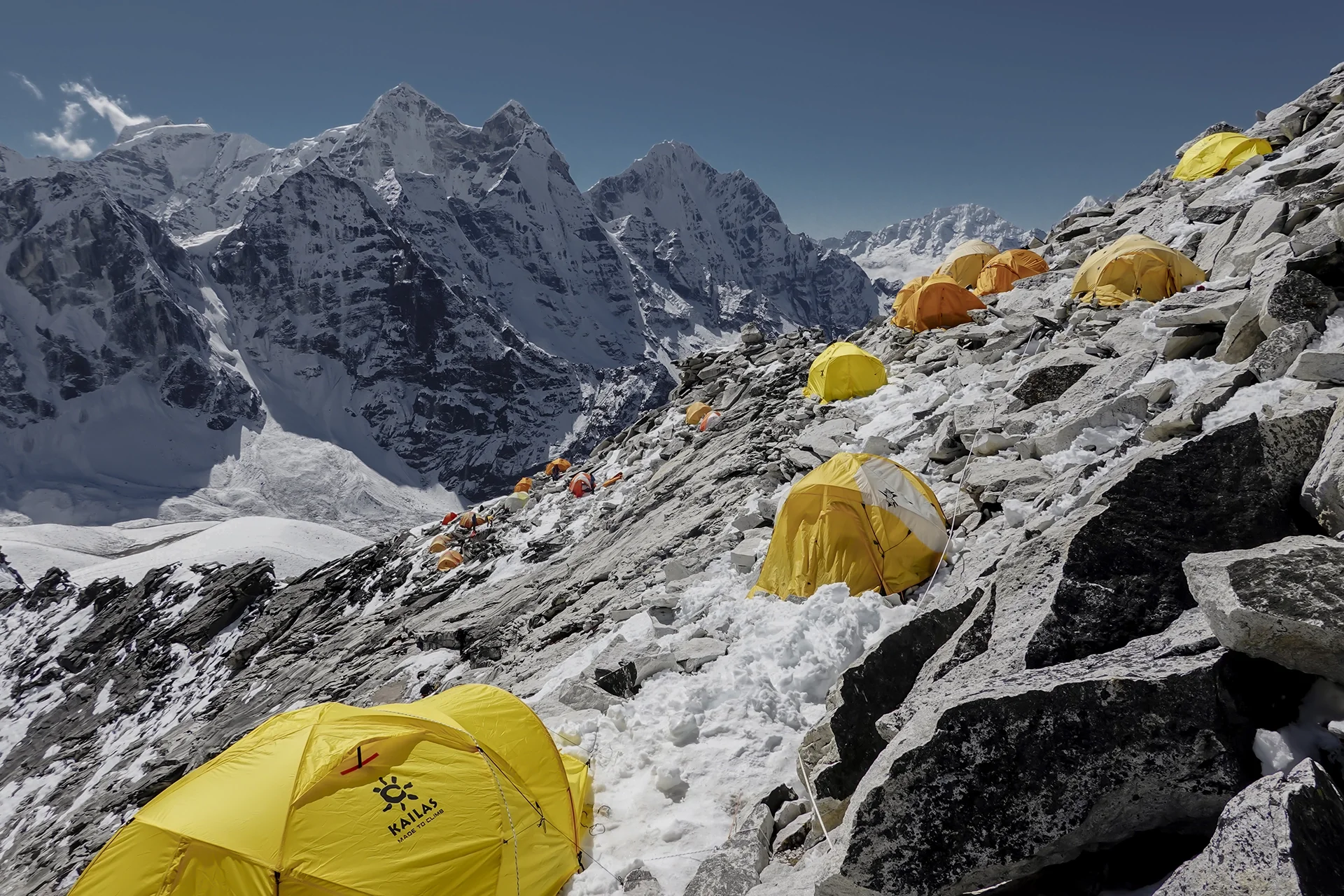 Fotka vystihující průběh expedice