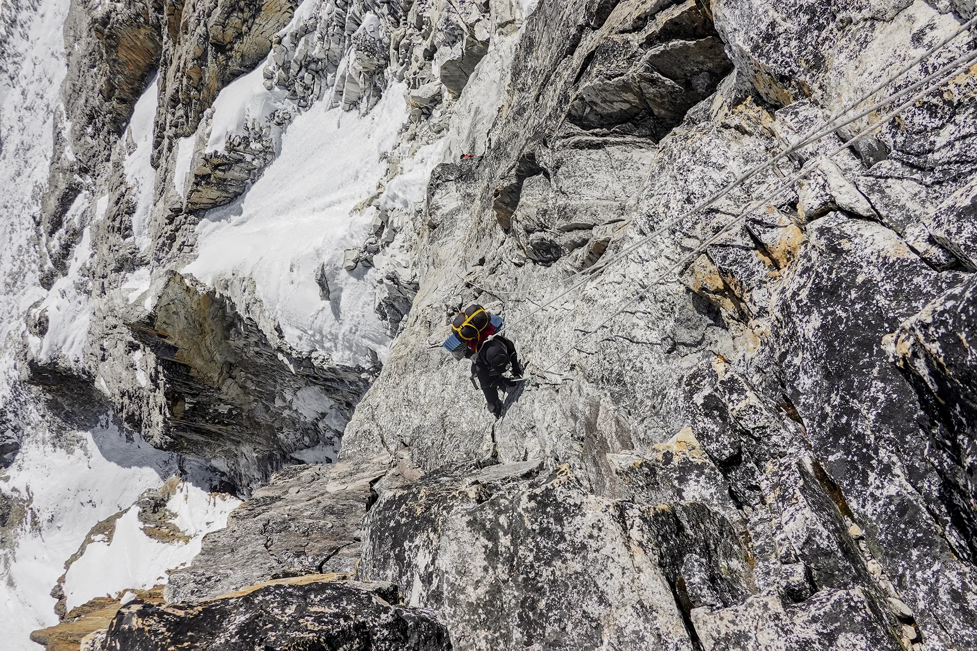 Fotka vystihující průběh expedice