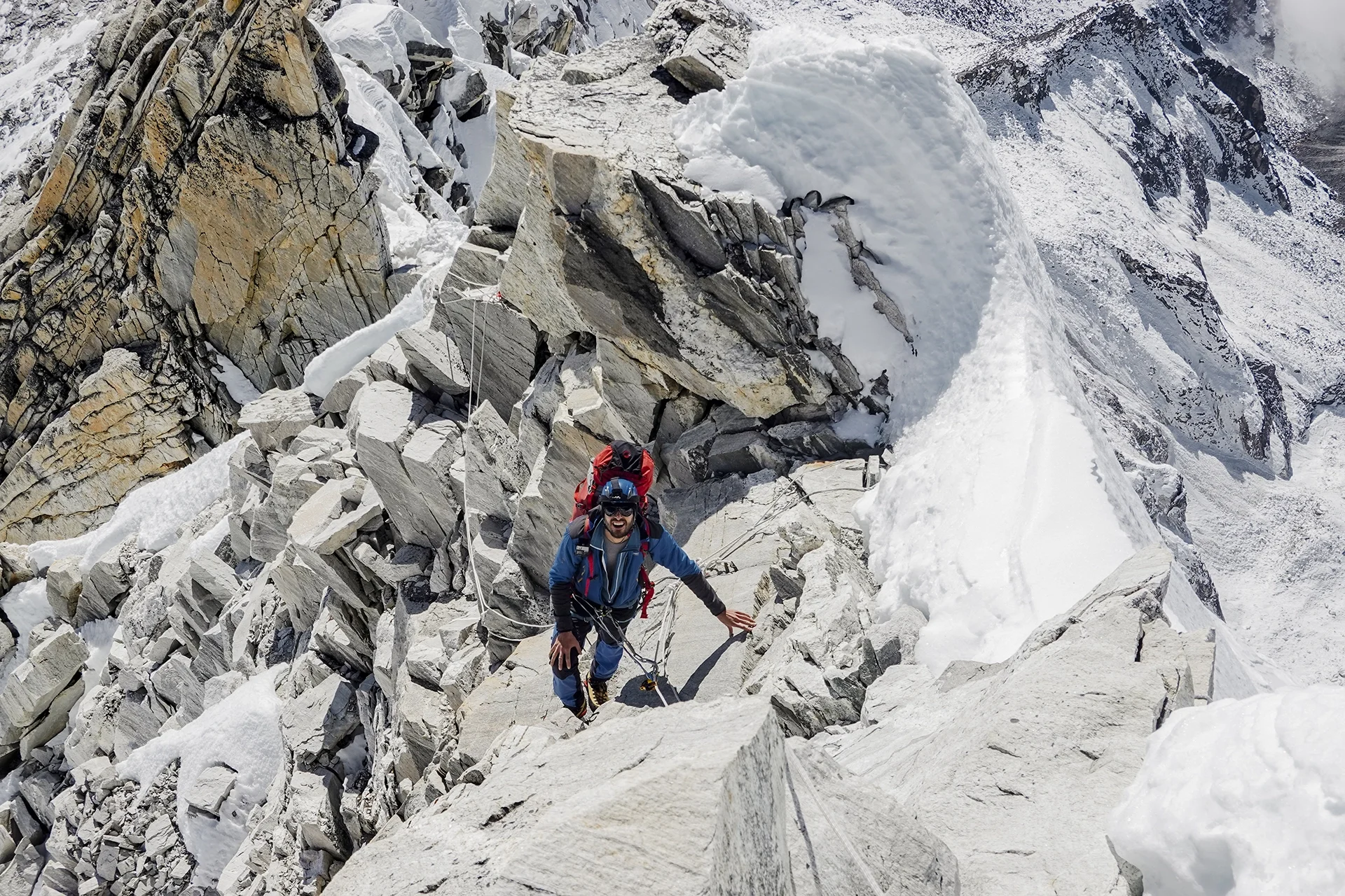Fotka vystihující průběh expedice