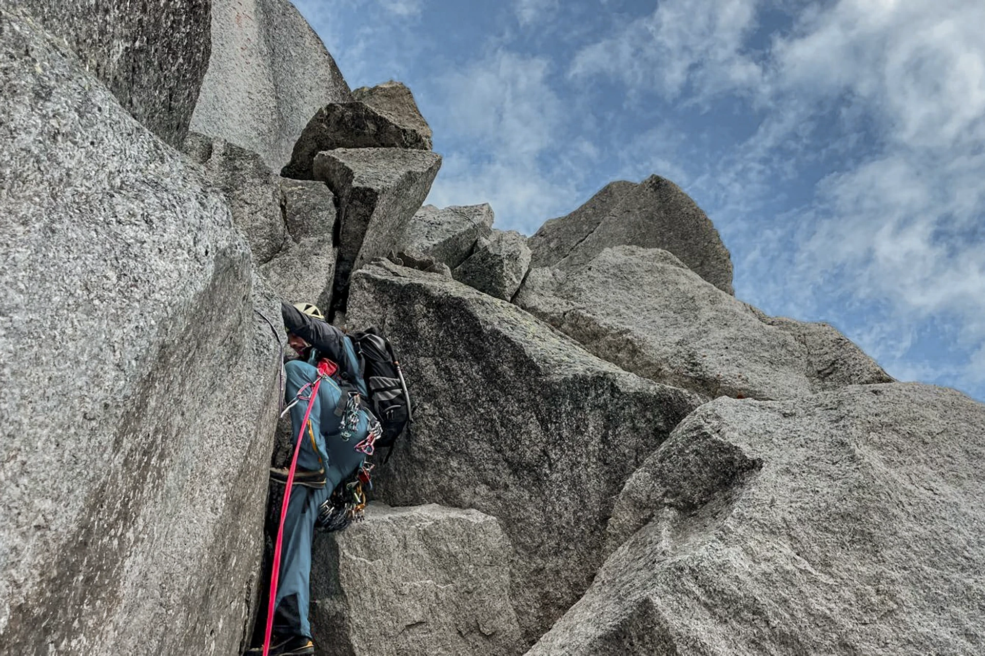 Fotka vystihující průběh expedice