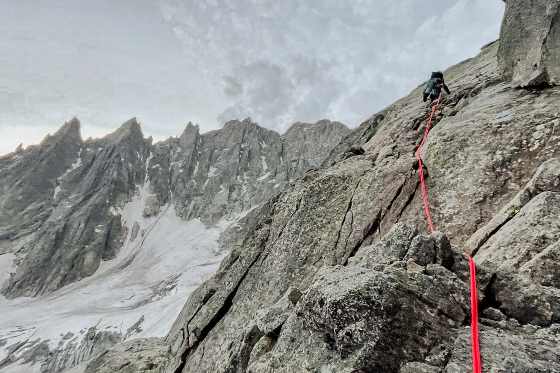 Fotka vystihující průběh expedice