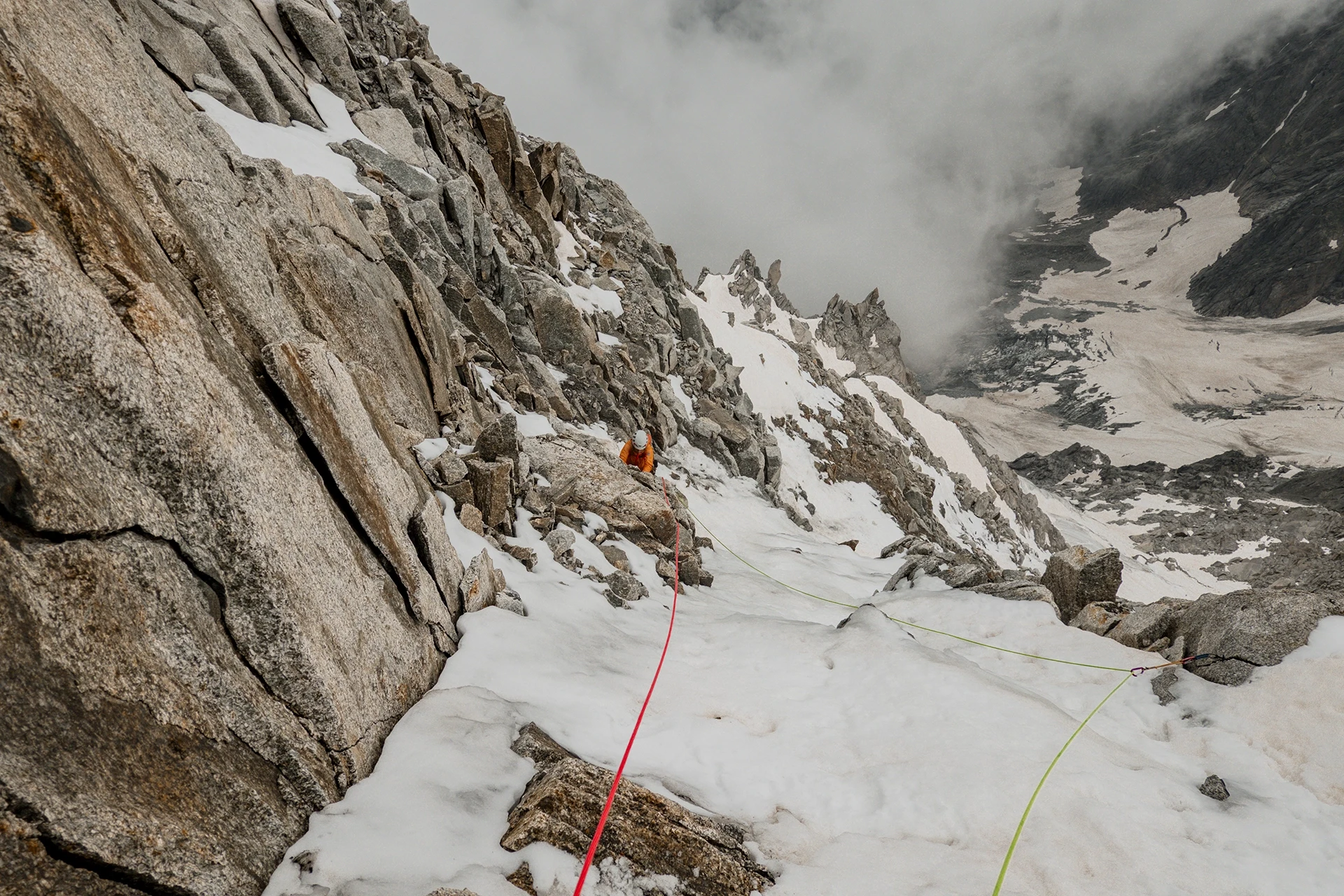 Fotka vystihující průběh expedice