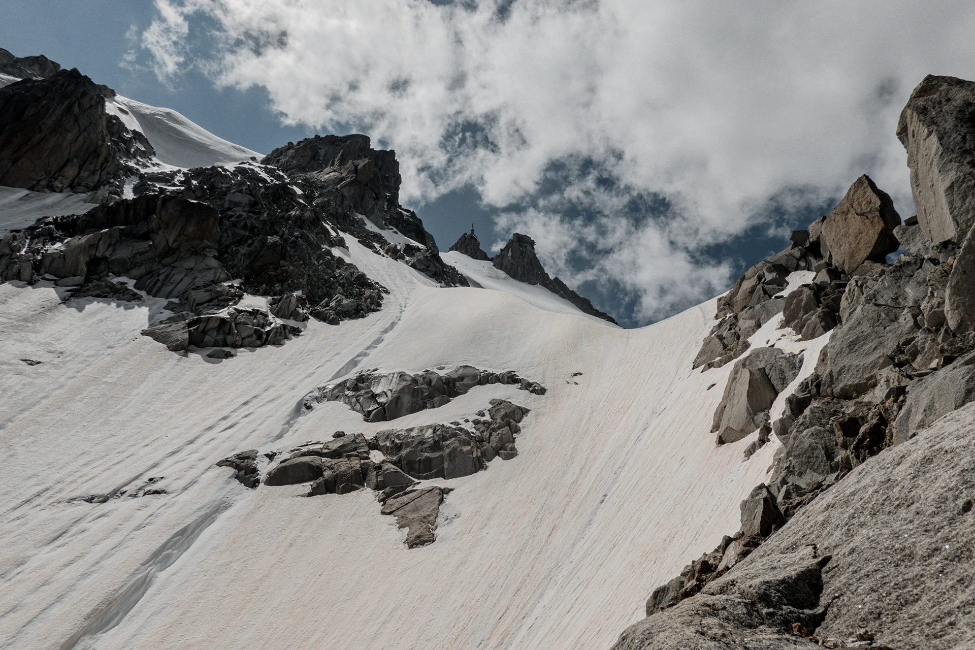 Fotka vystihující průběh expedice