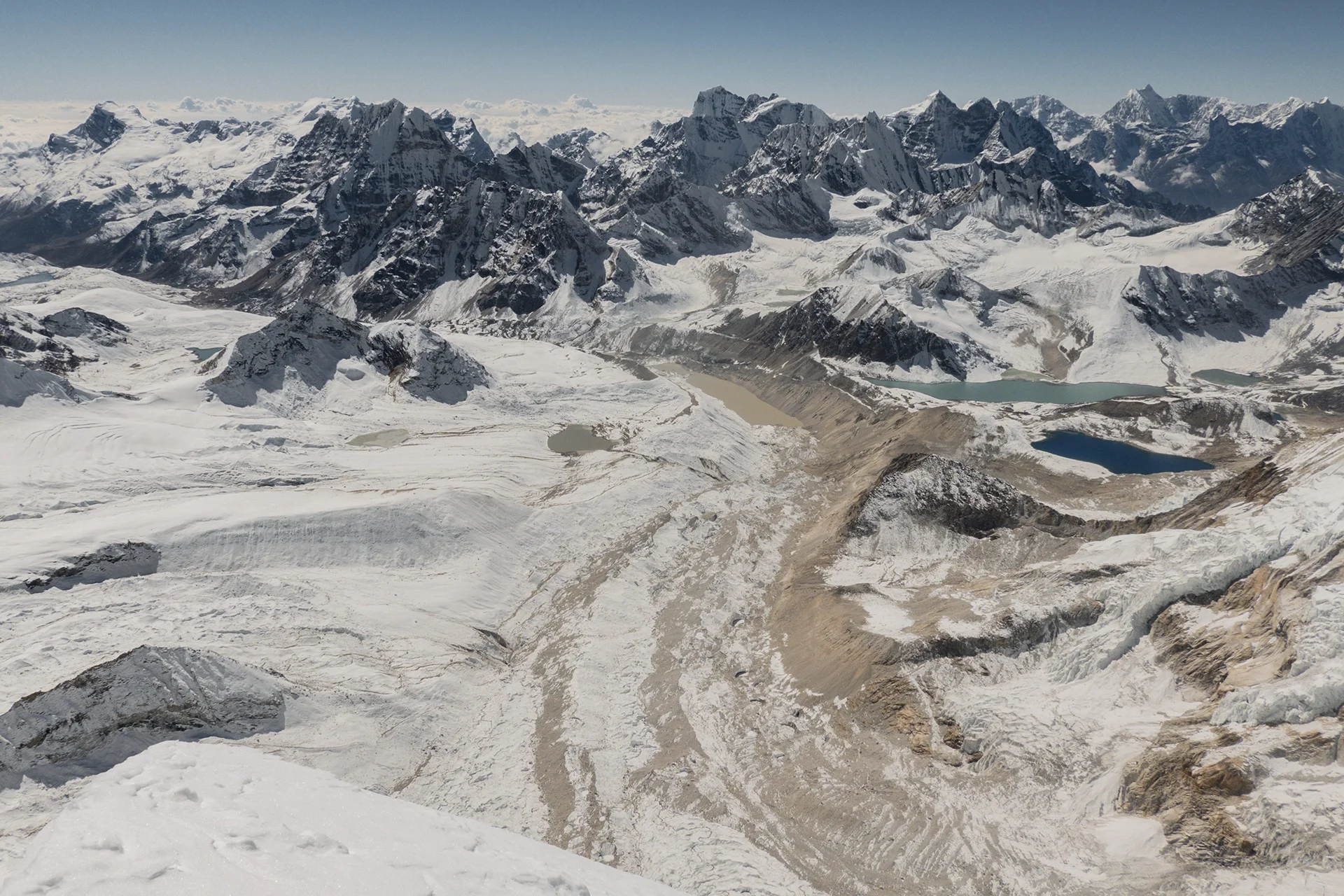 Fotka vystihující průběh expedice