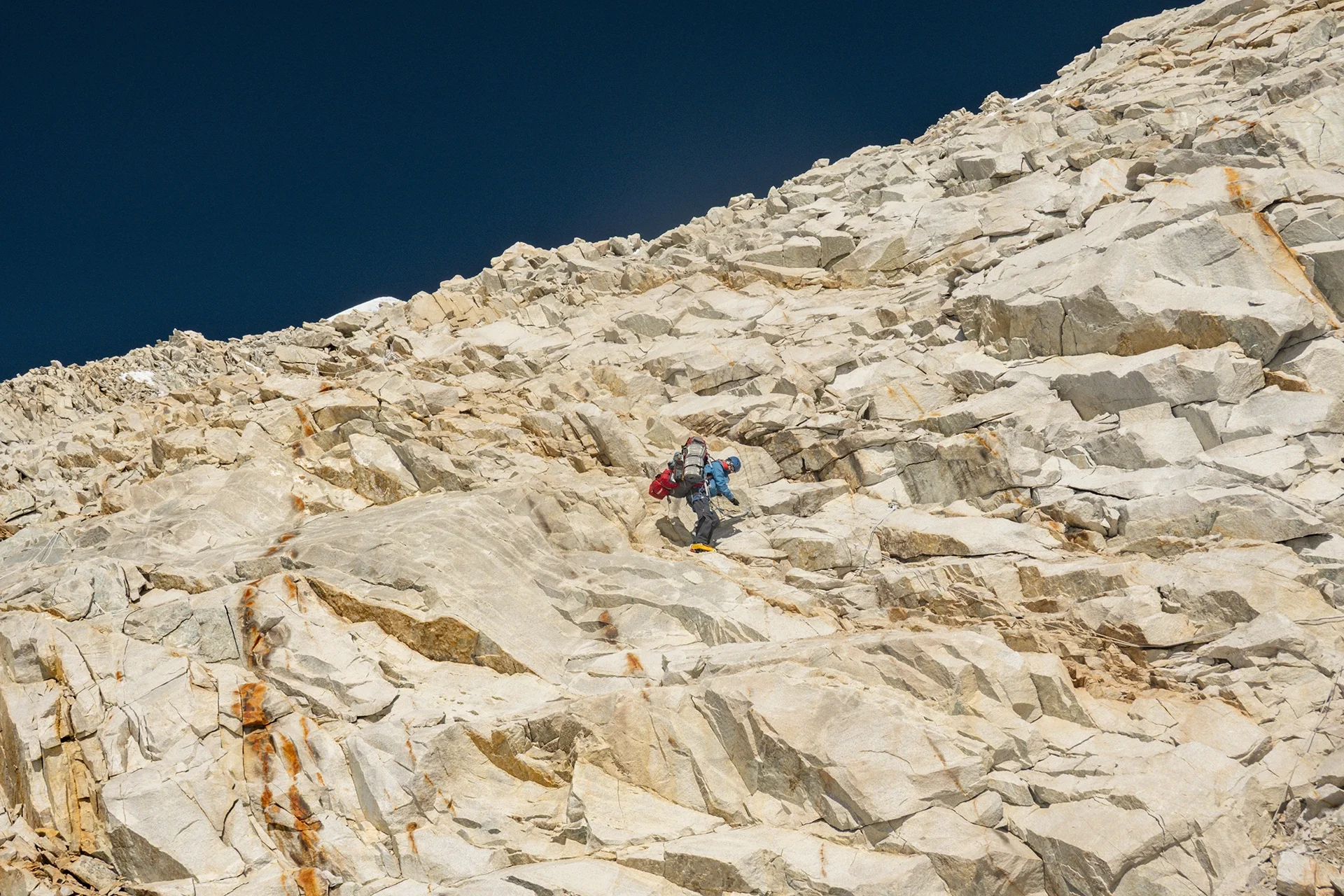 Fotka vystihující průběh expedice