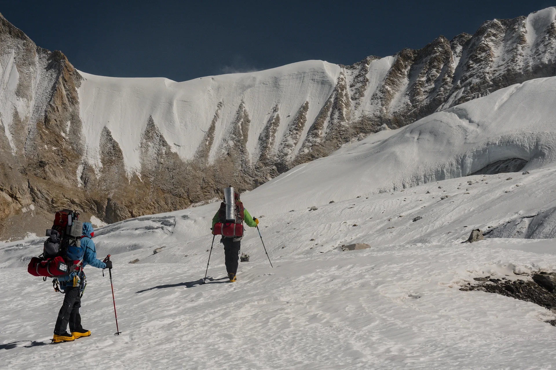 Fotka vystihující průběh expedice