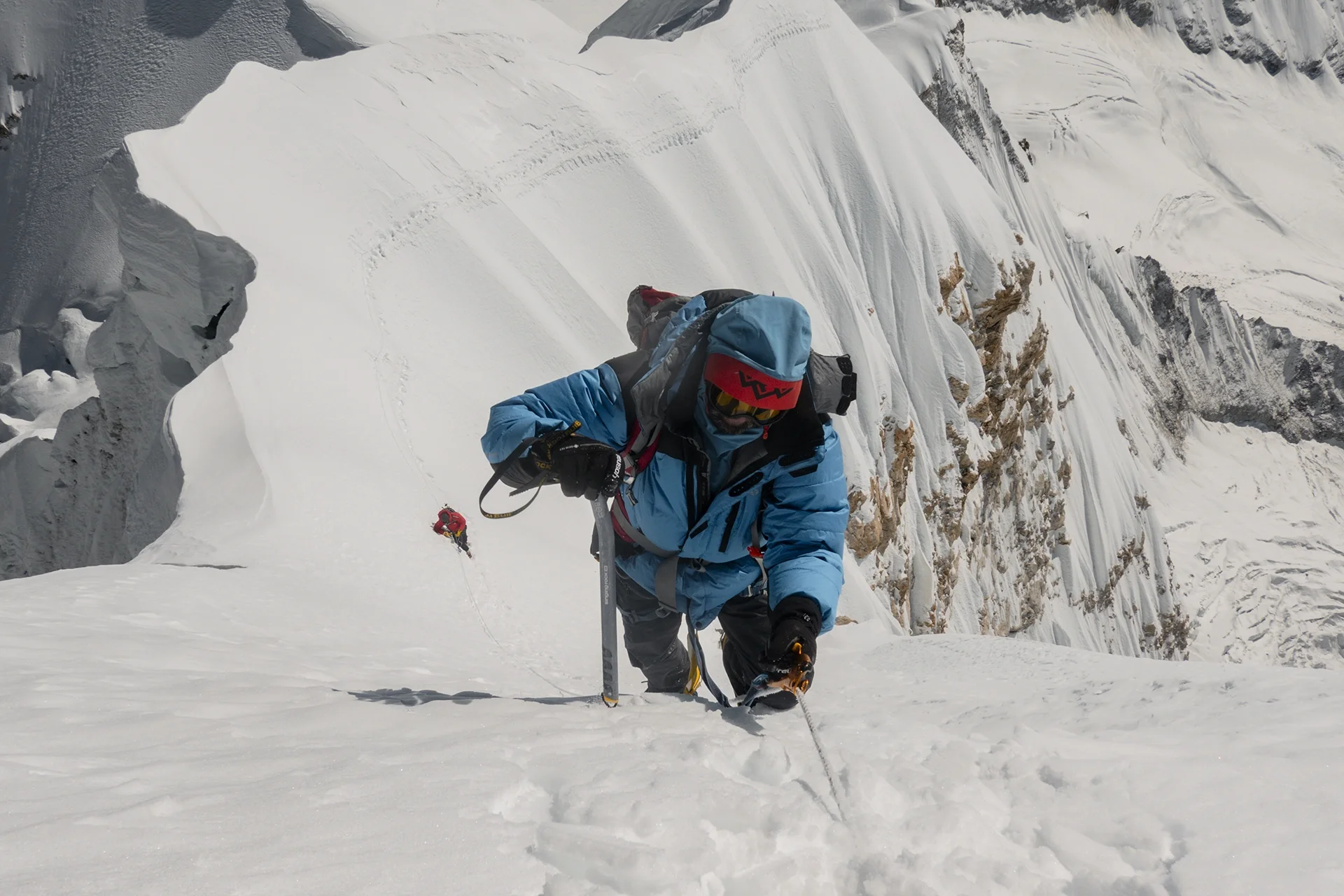 Fotka vystihující průběh expedice