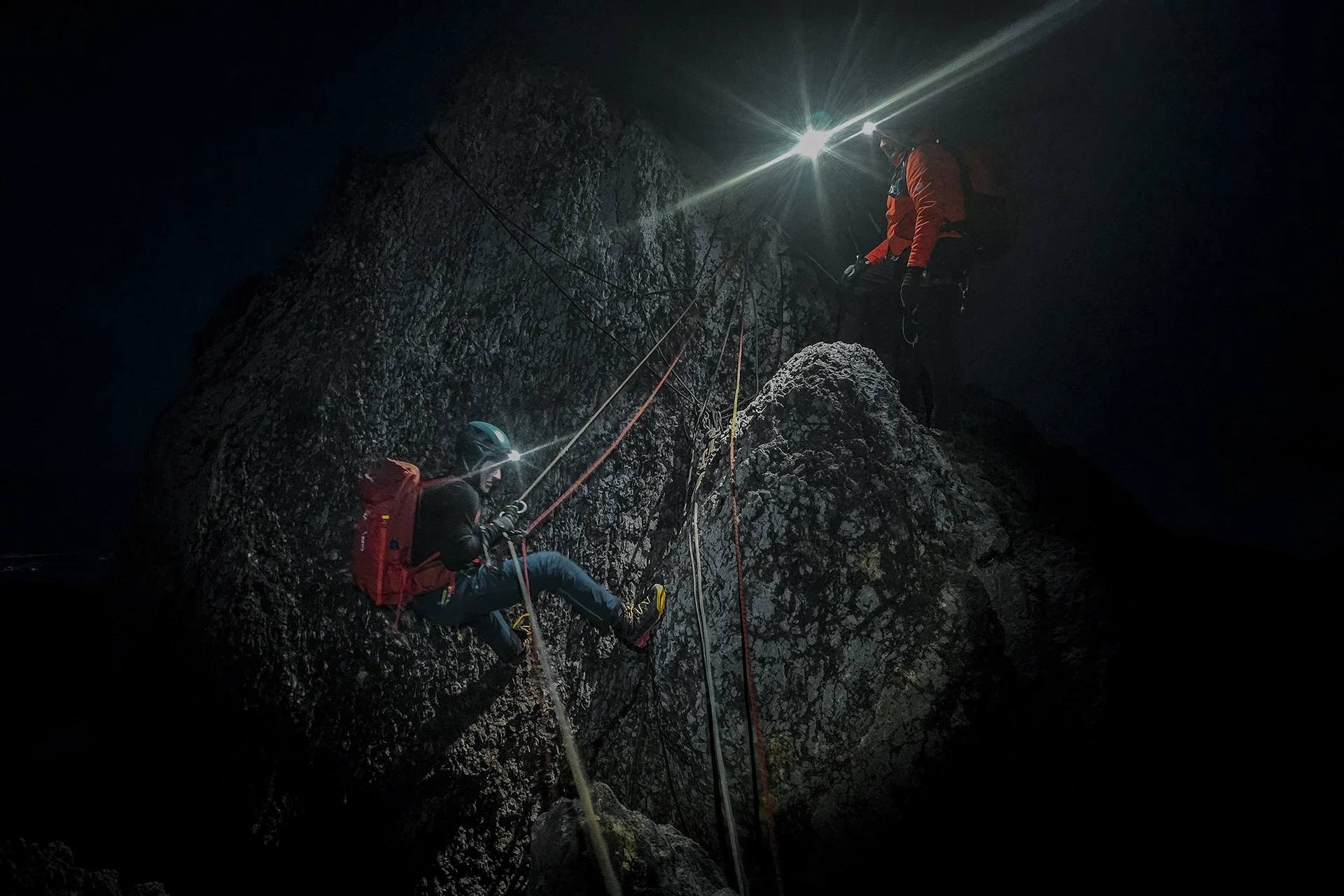 Fotka vystihující průběh expedice