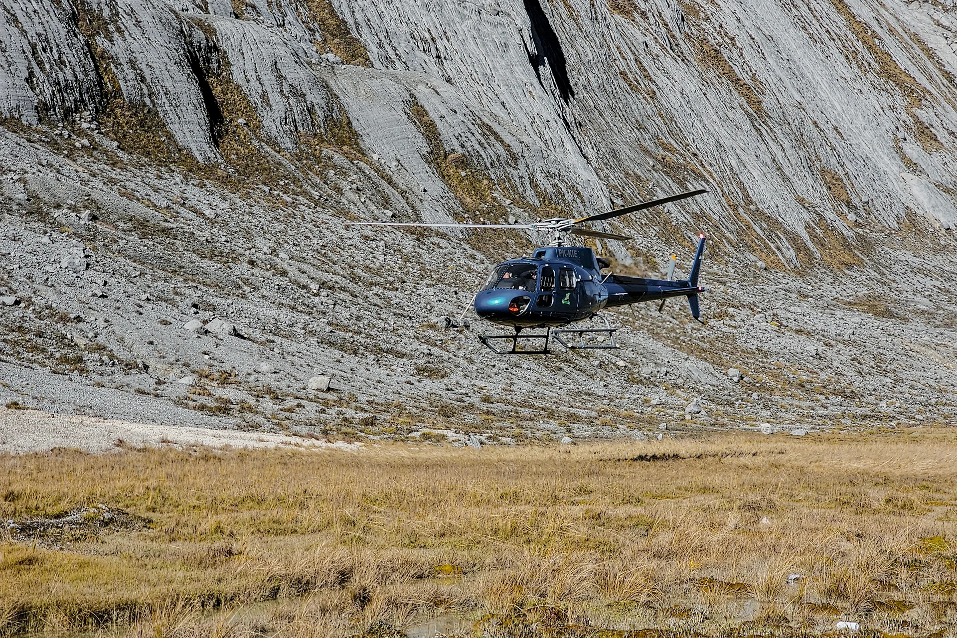 Fotka vystihující průběh expedice