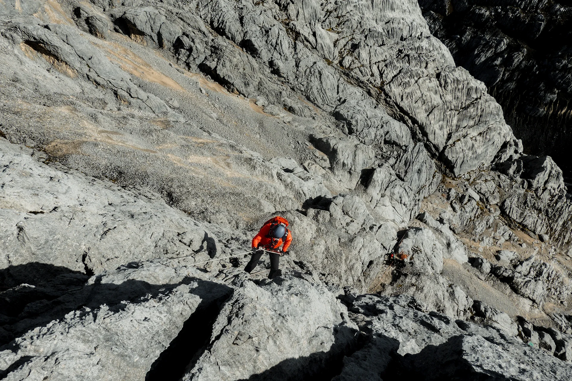Fotka vystihující průběh expedice