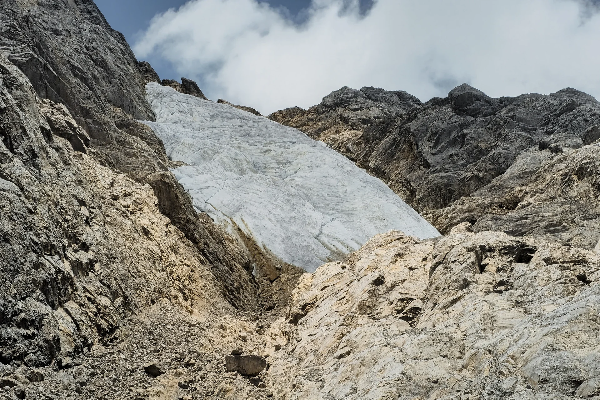 Fotka vystihující průběh expedice