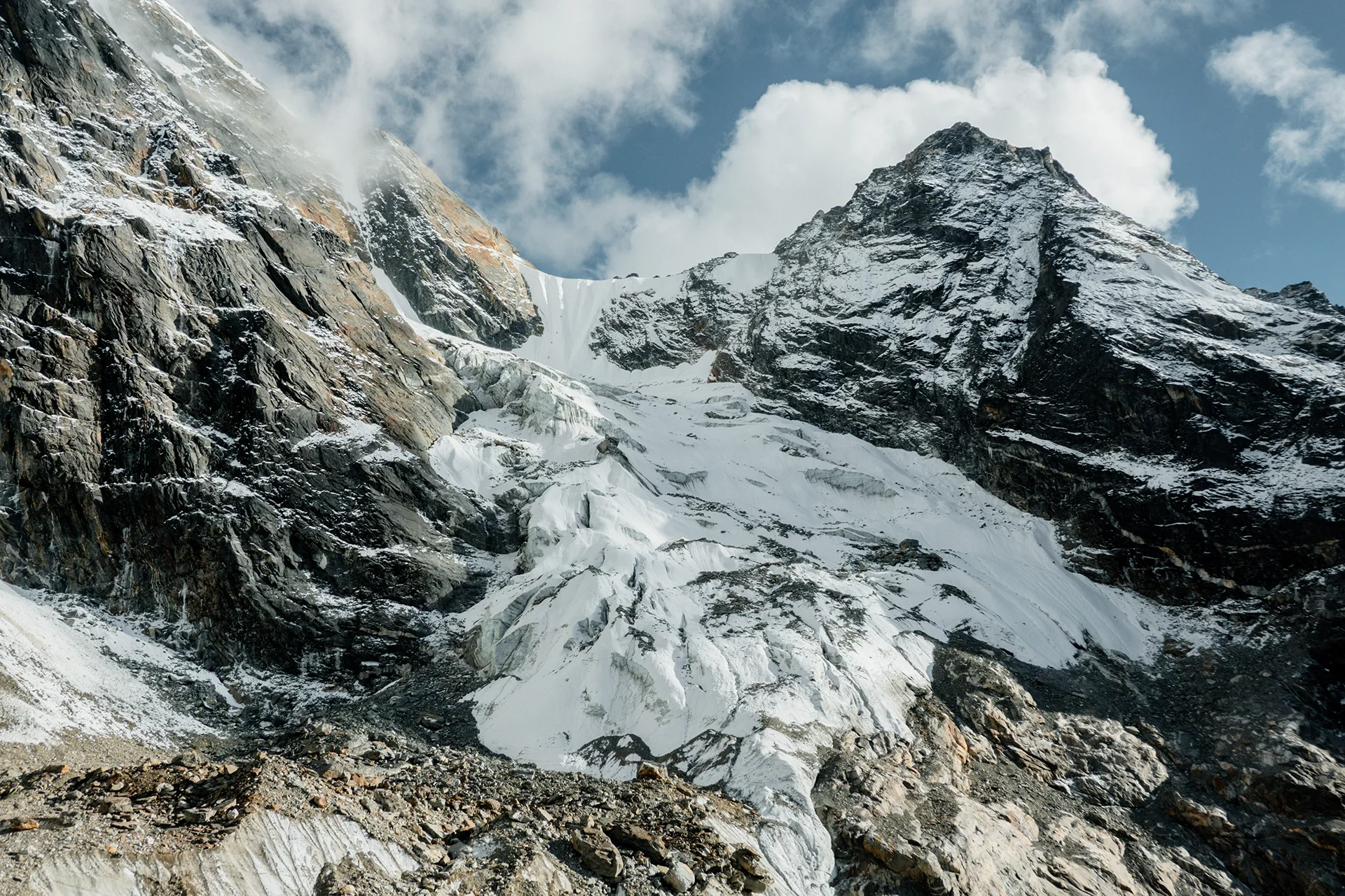 Fotka vystihující průběh expedice