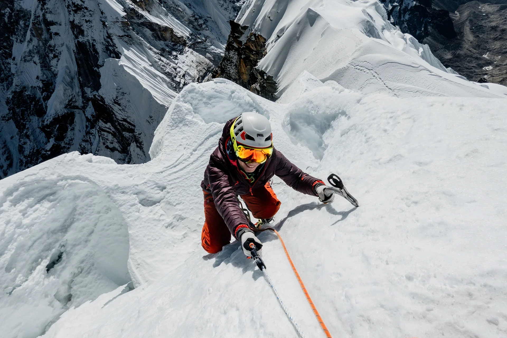 Fotka vystihující průběh expedice