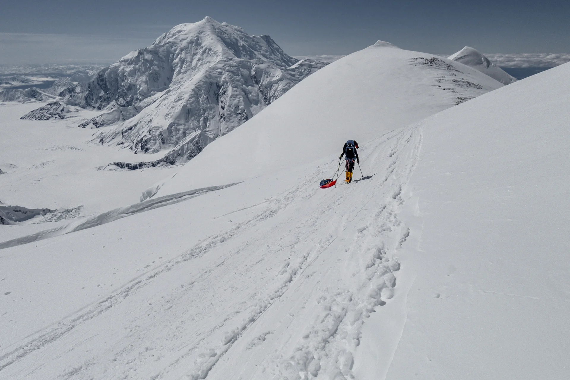 Fotka vystihující průběh expedice