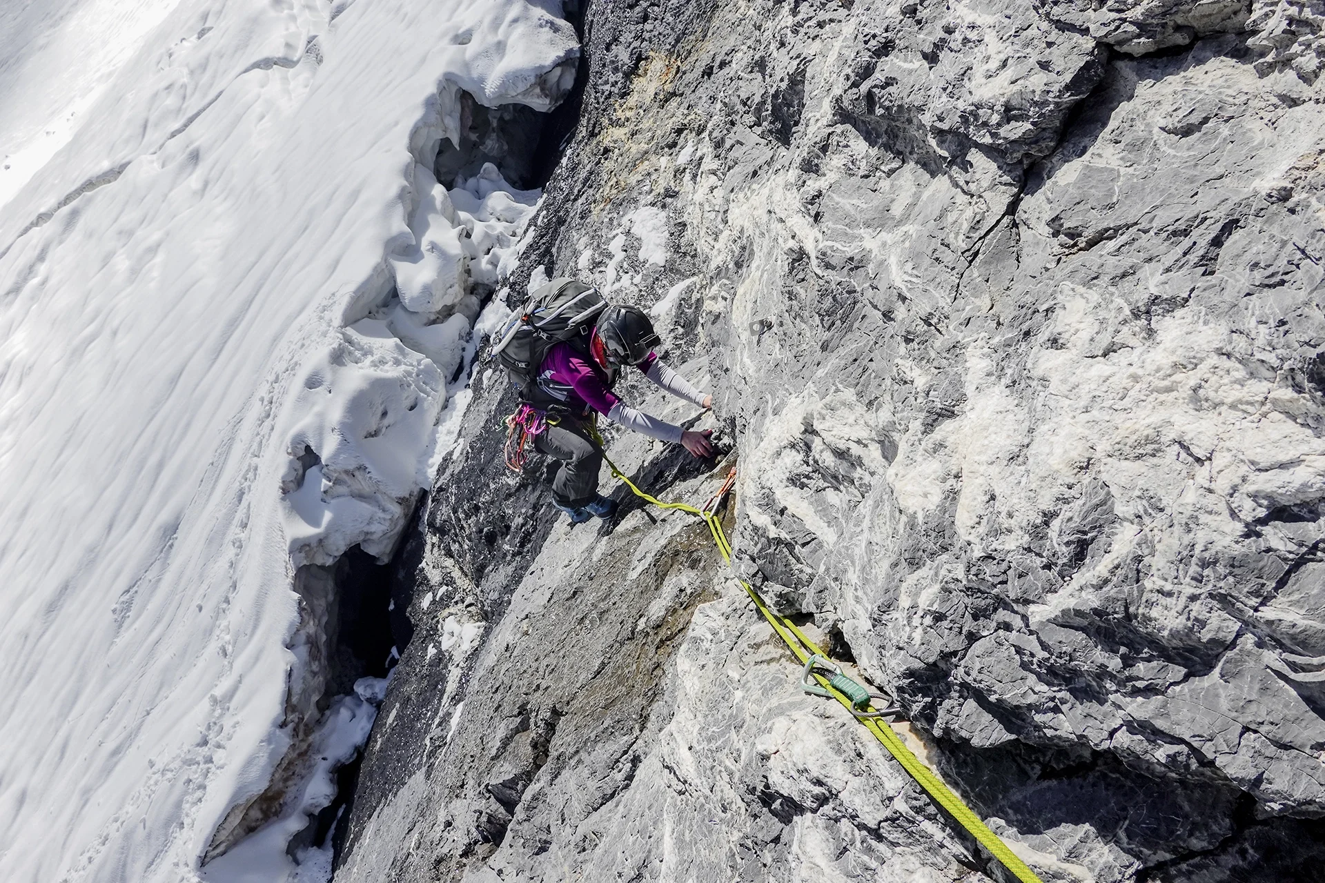 Fotka vystihující průběh expedice