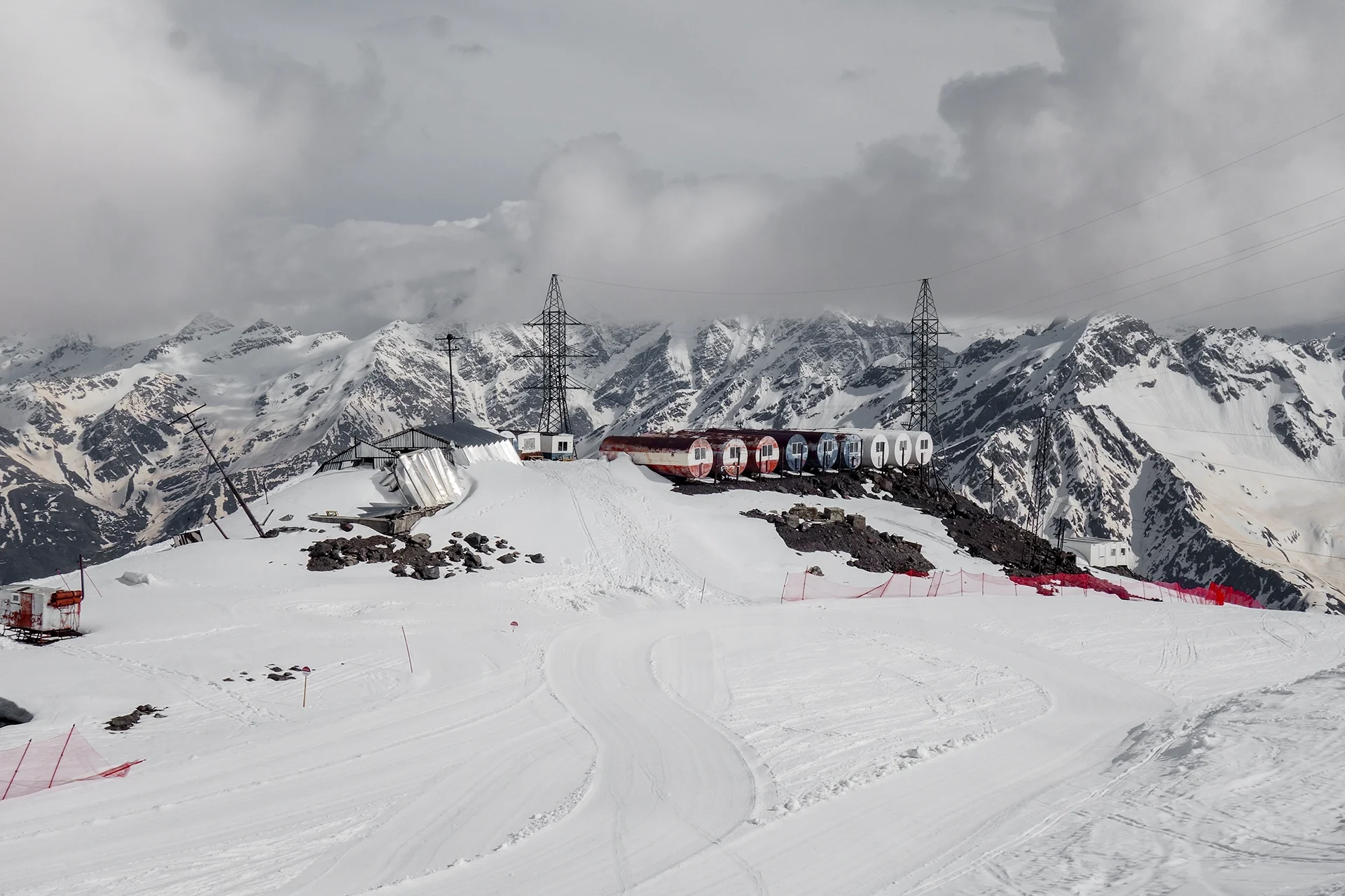 Fotka vystihující průběh expedice
