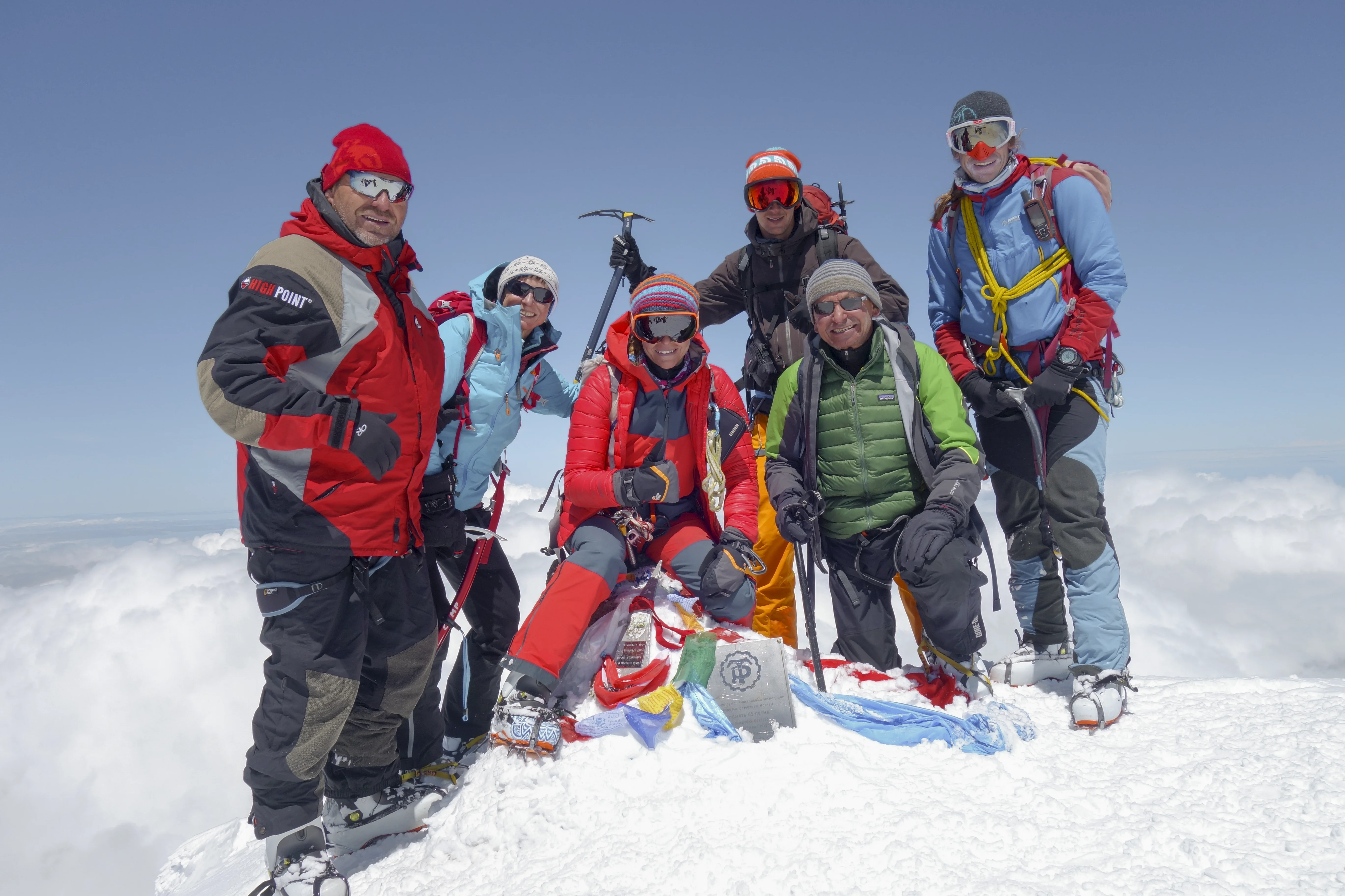 Fotka vystihující průběh expedice