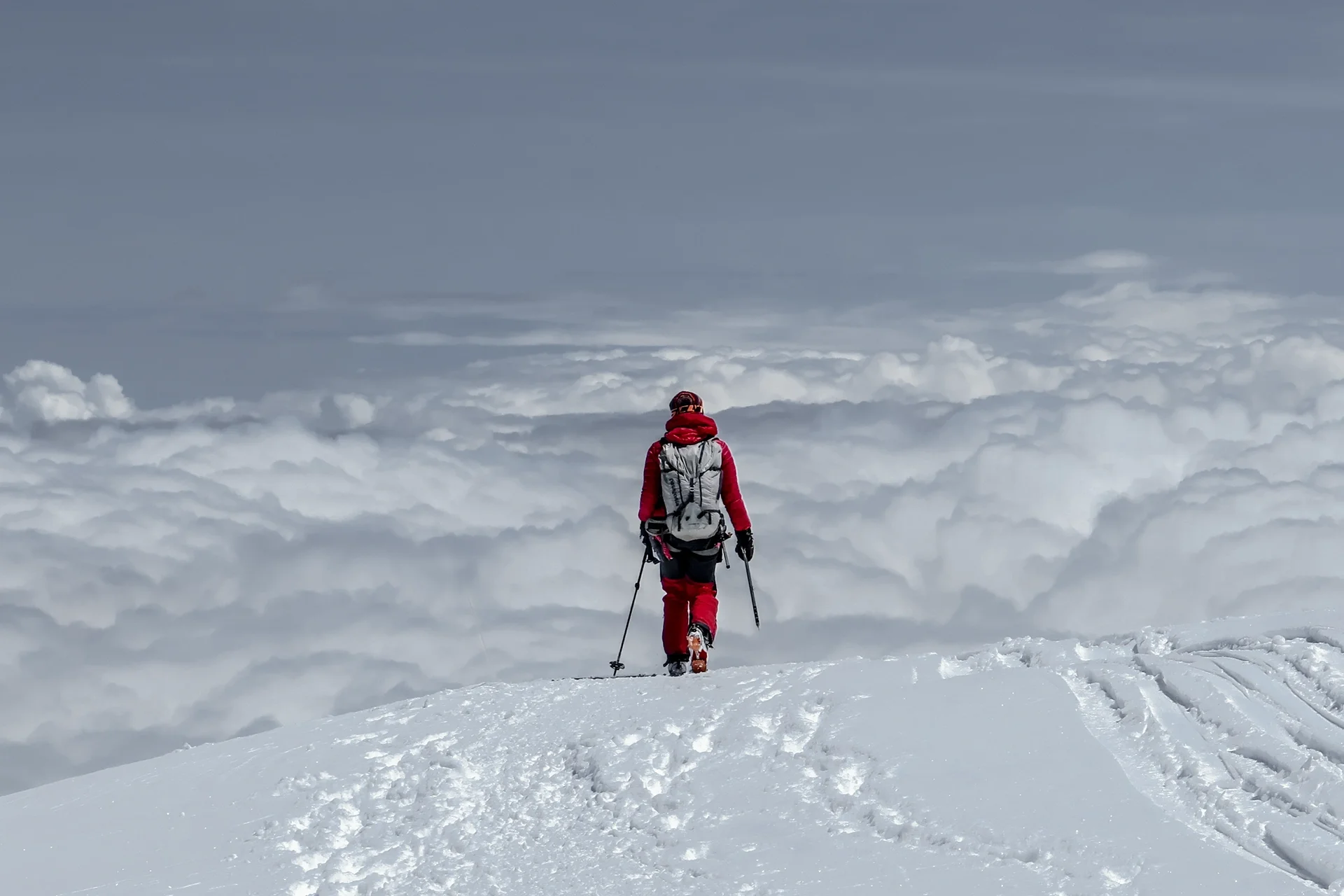 Fotka vystihující průběh expedice