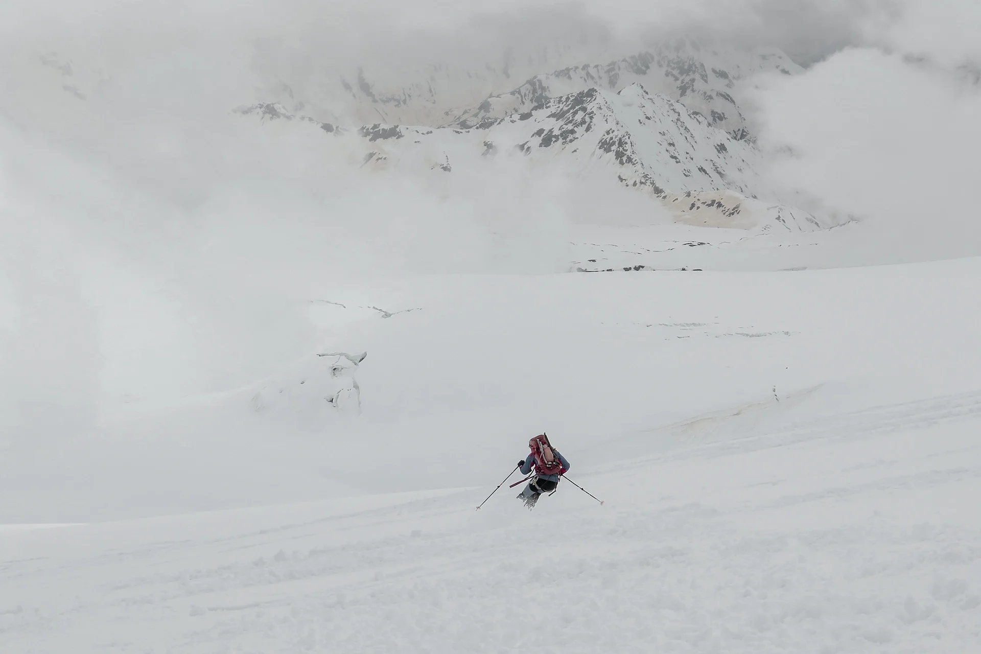 Fotka vystihující průběh expedice