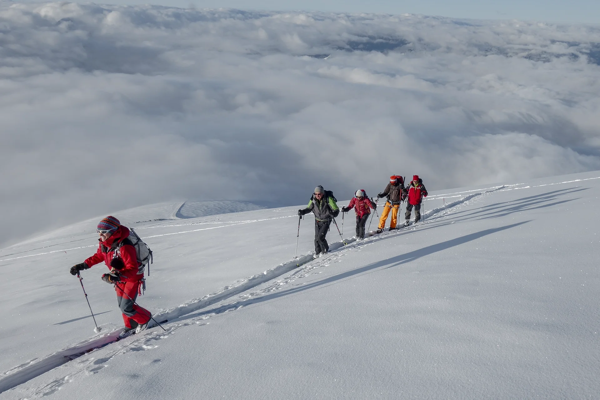 Fotka vystihující průběh expedice