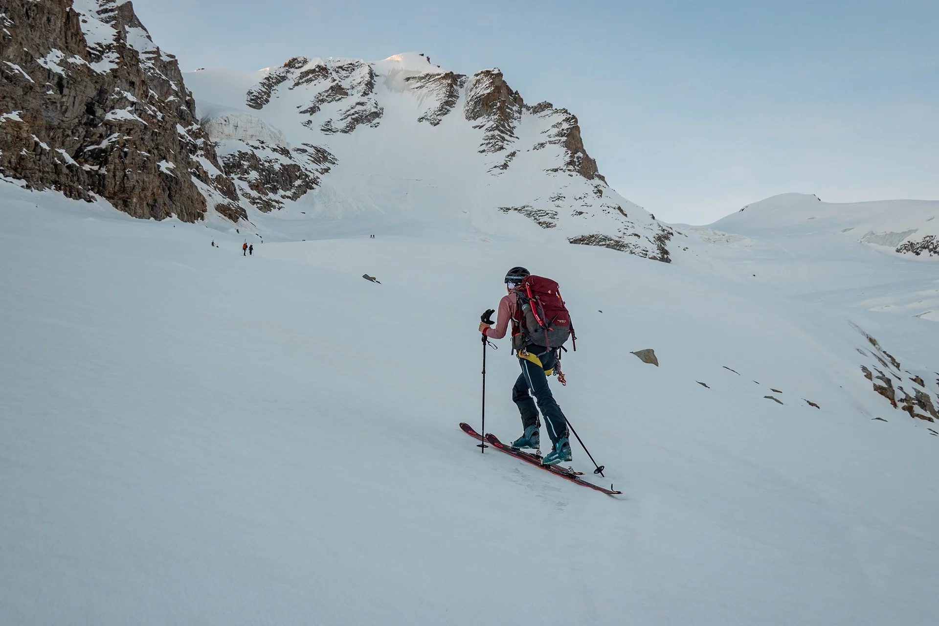 Fotka vystihující průběh expedice
