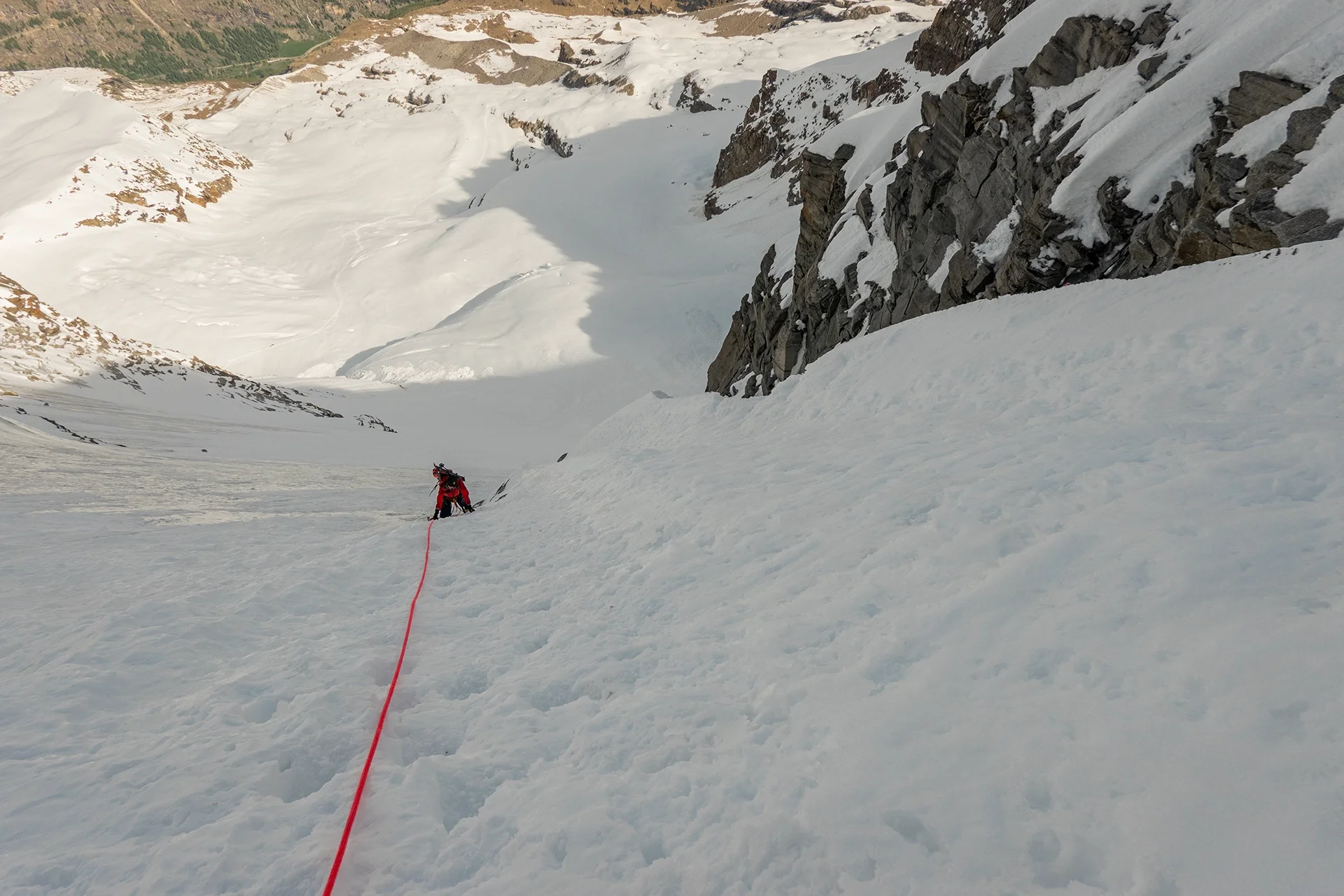 Fotka vystihující průběh expedice