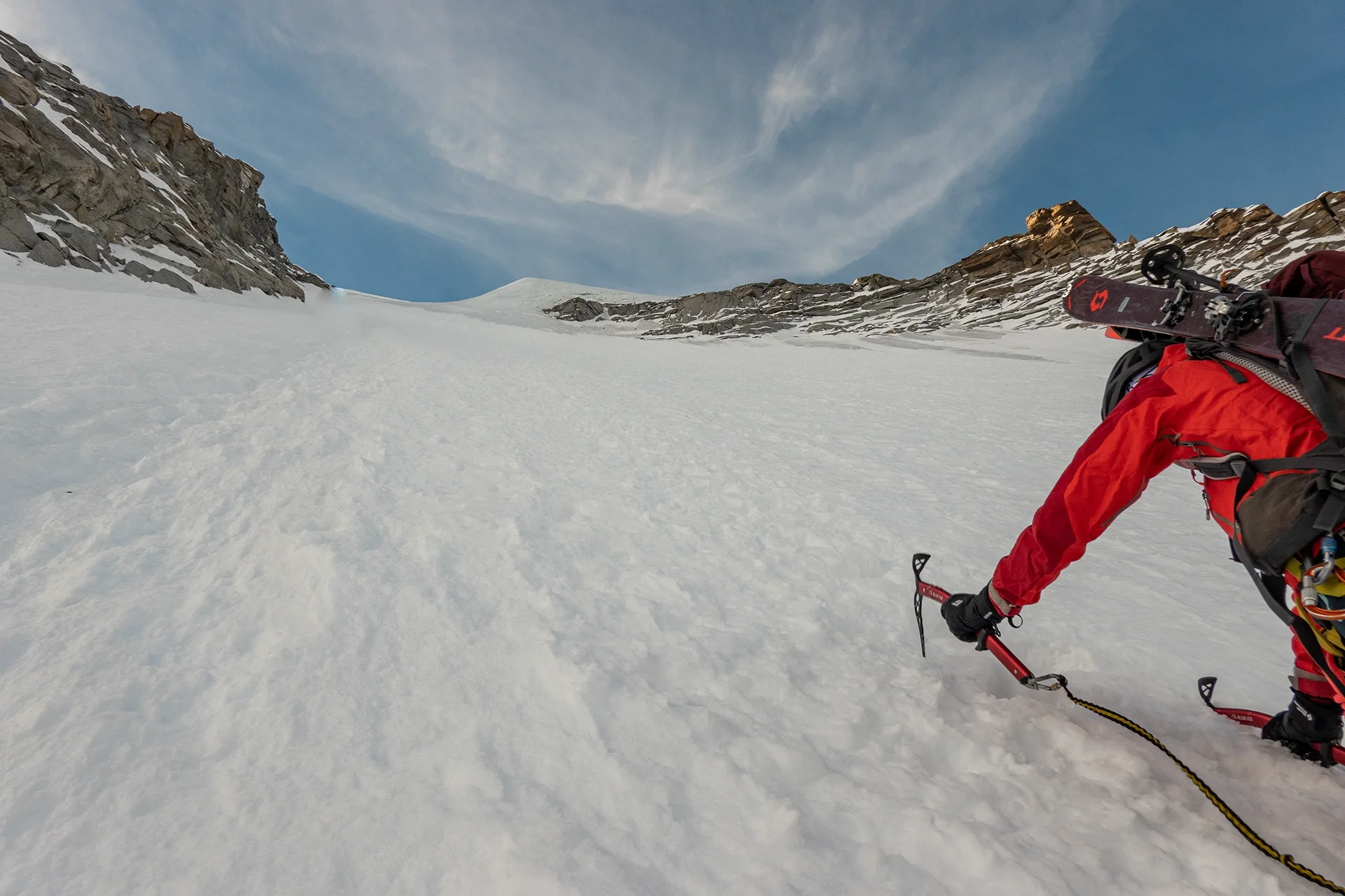 Fotka vystihující průběh expedice
