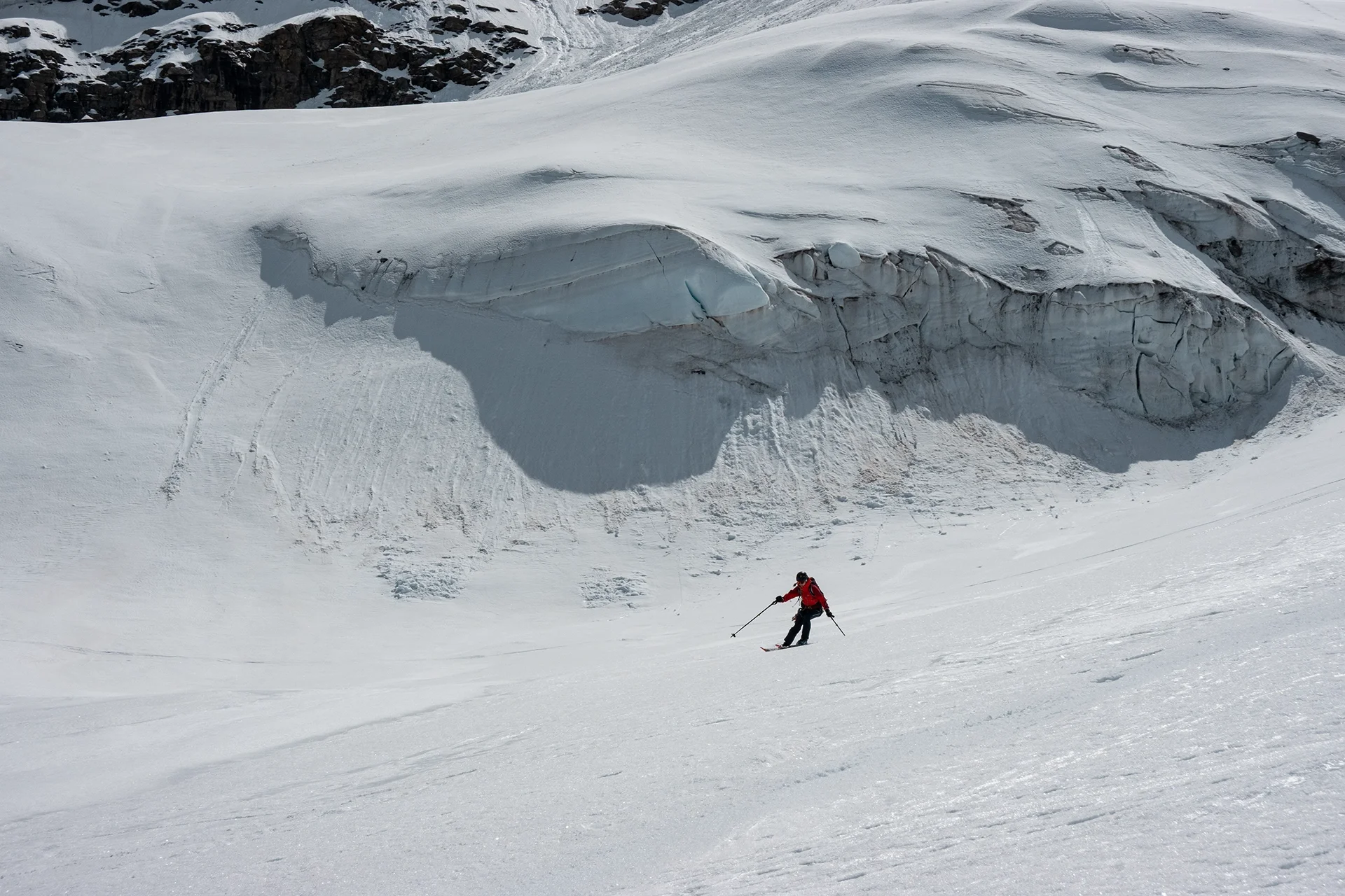 Fotka vystihující průběh expedice