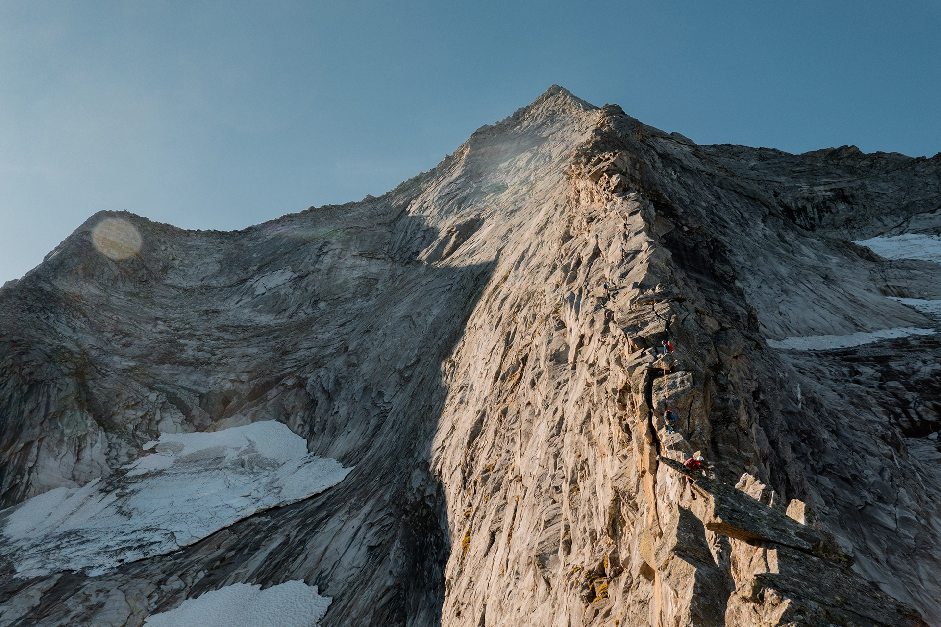 Fotka vystihující průběh expedice