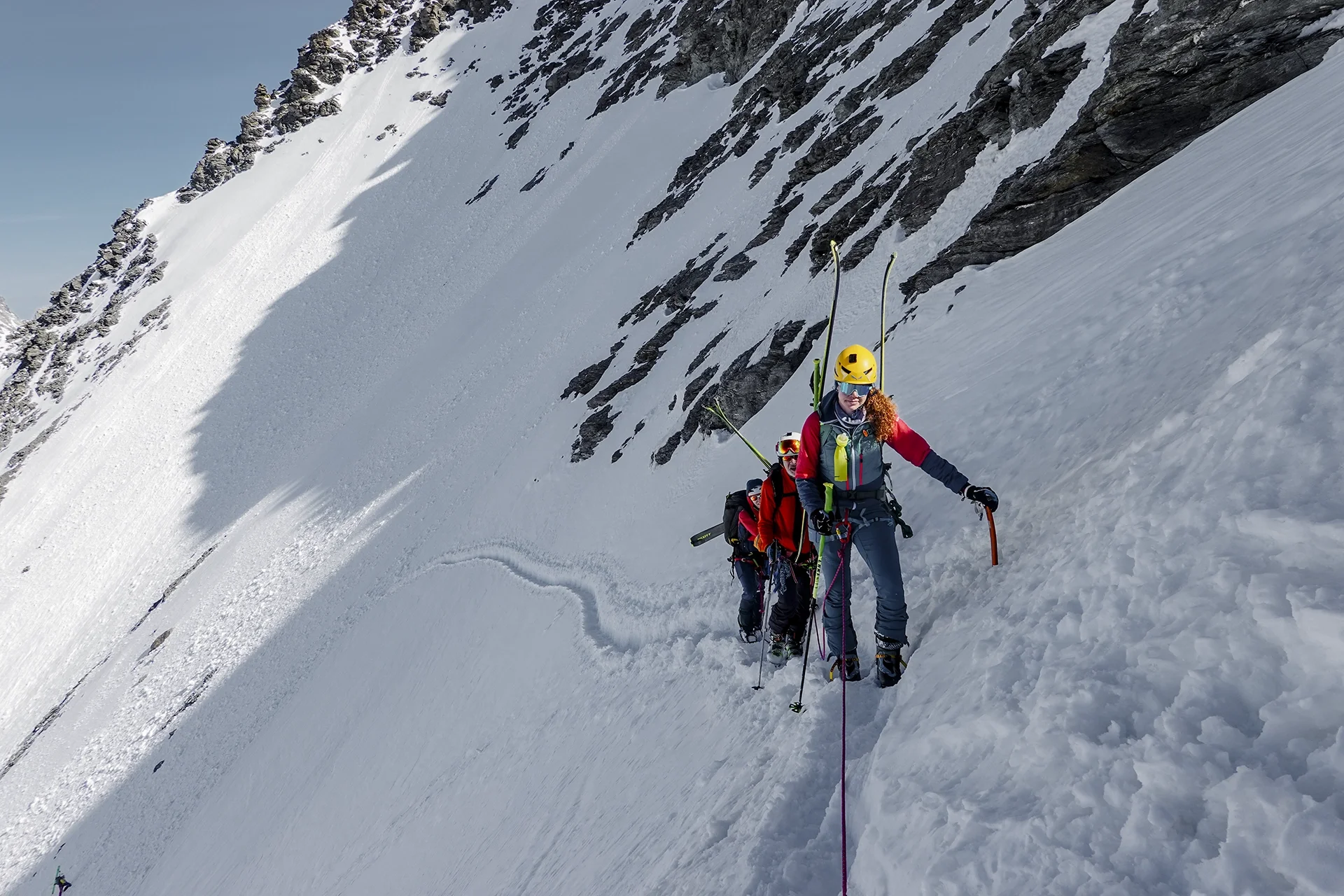 Fotka vystihující průběh expedice