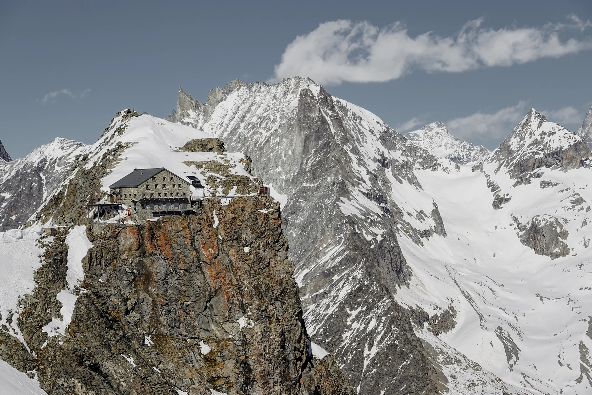 Fotka vystihující průběh expedice