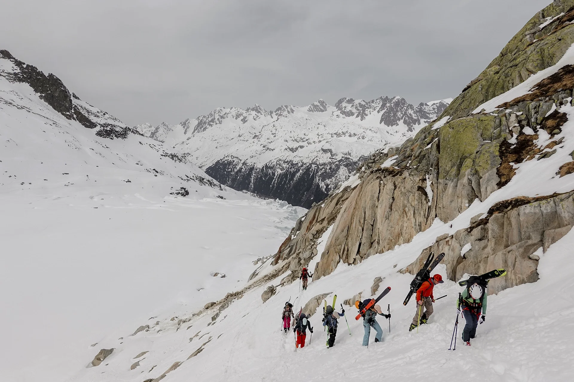 Fotka vystihující průběh expedice