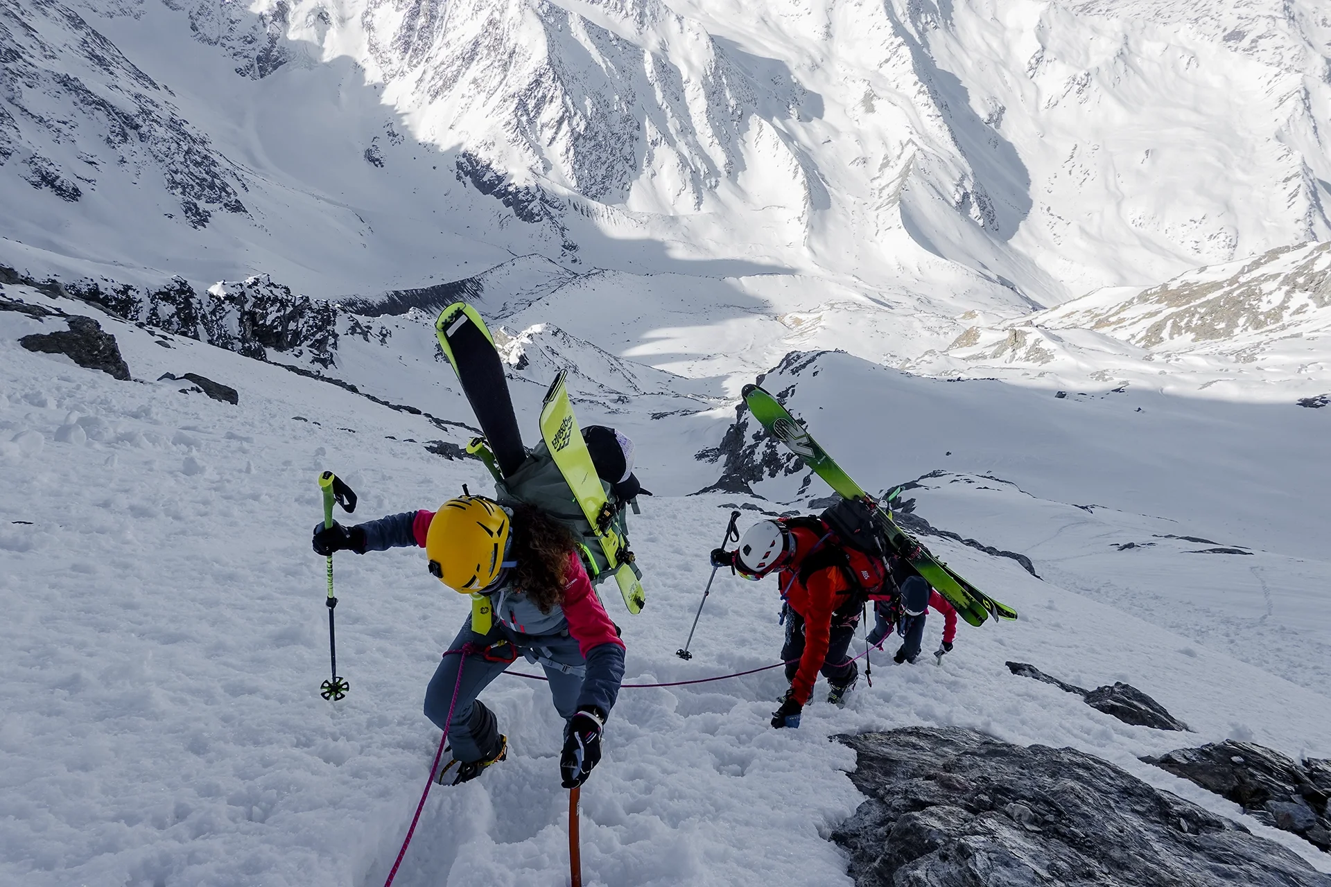 Fotka vystihující průběh expedice