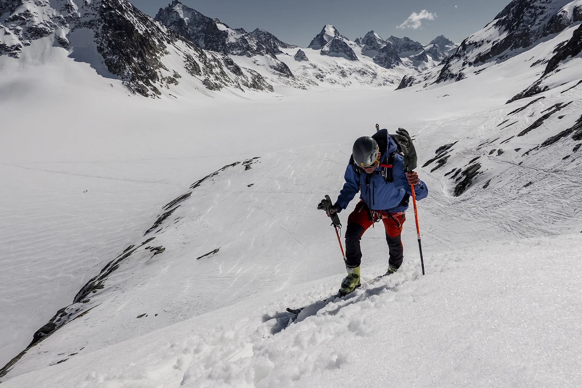 Fotka vystihující průběh expedice