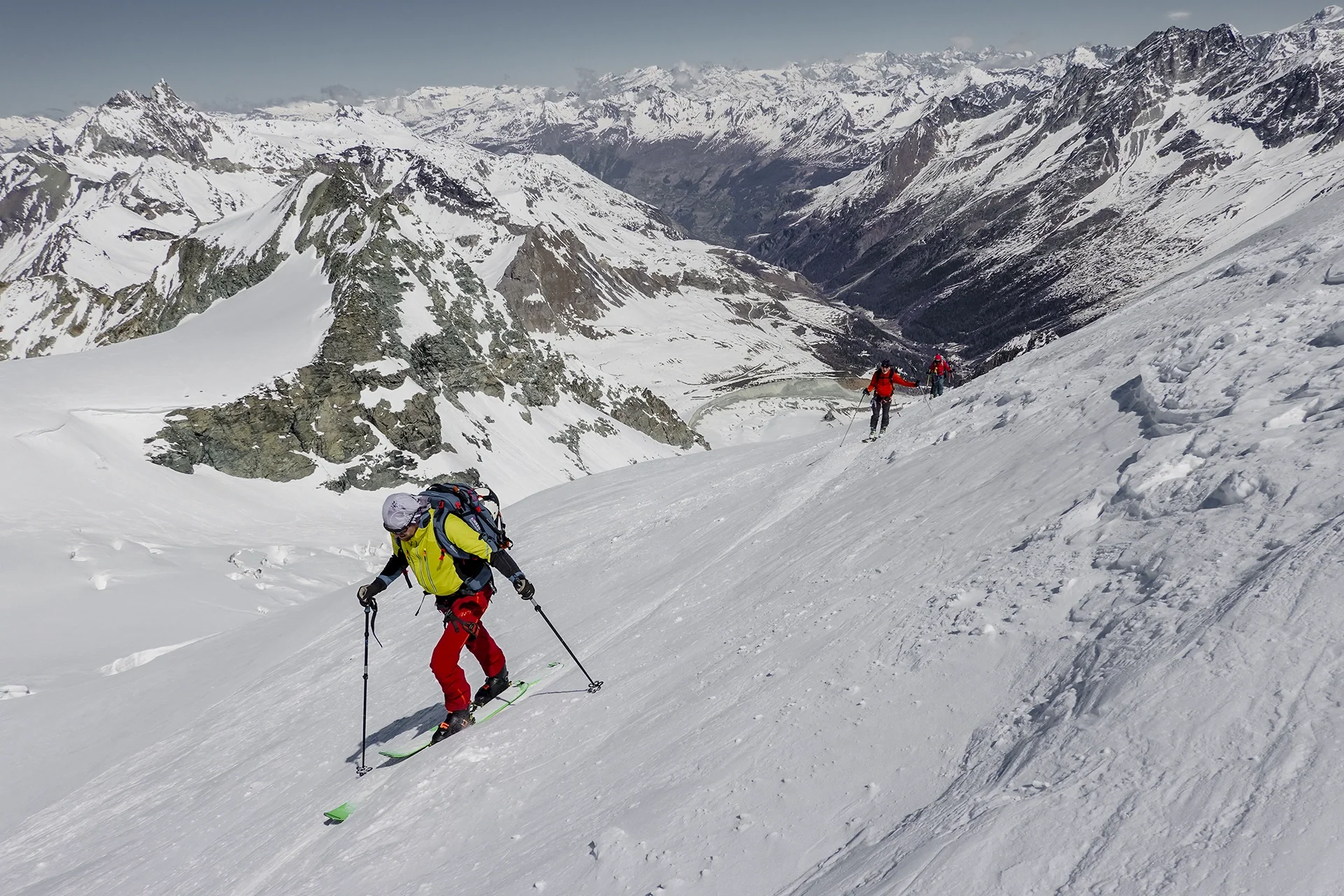 Fotka vystihující průběh expedice
