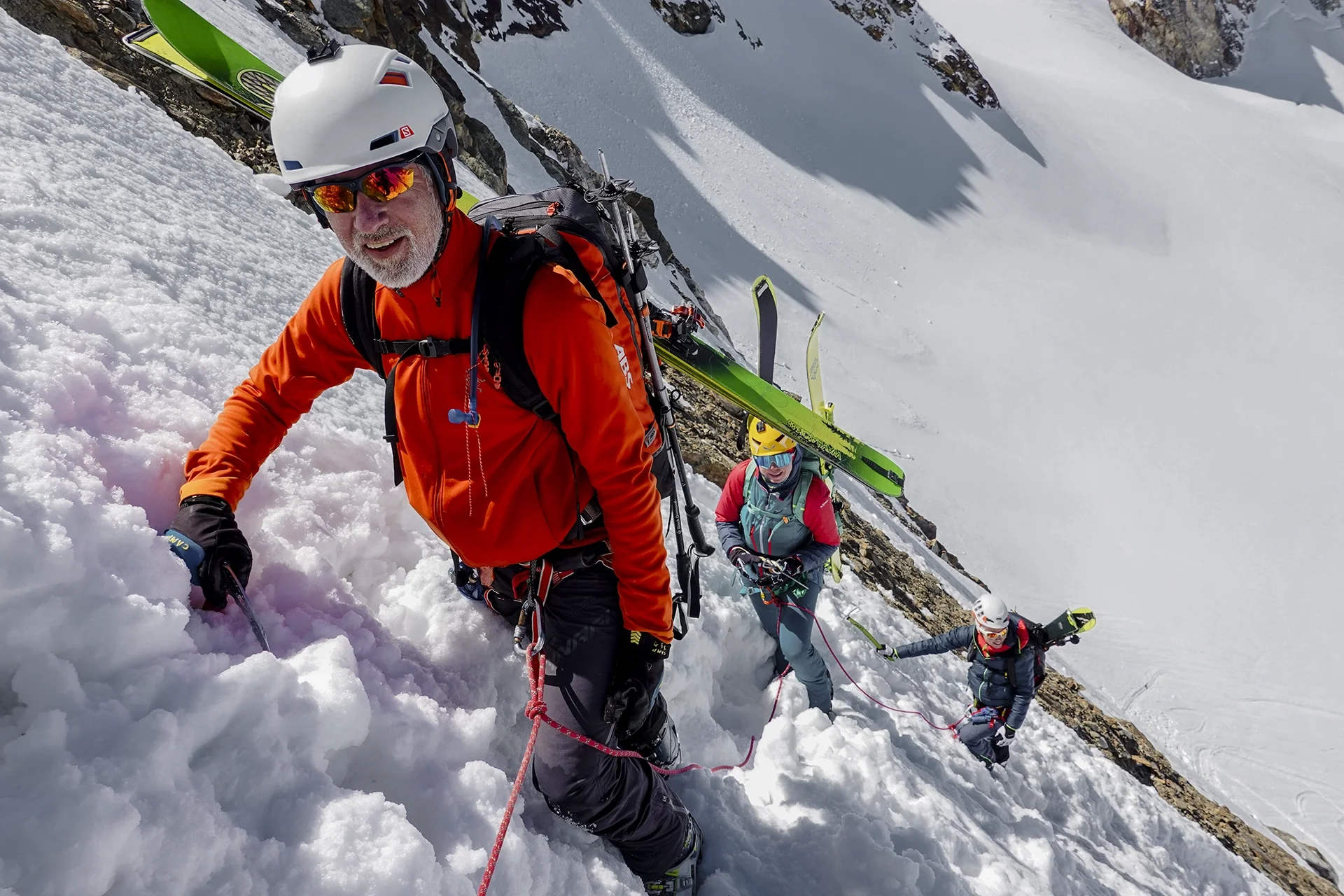 Fotka vystihující průběh expedice