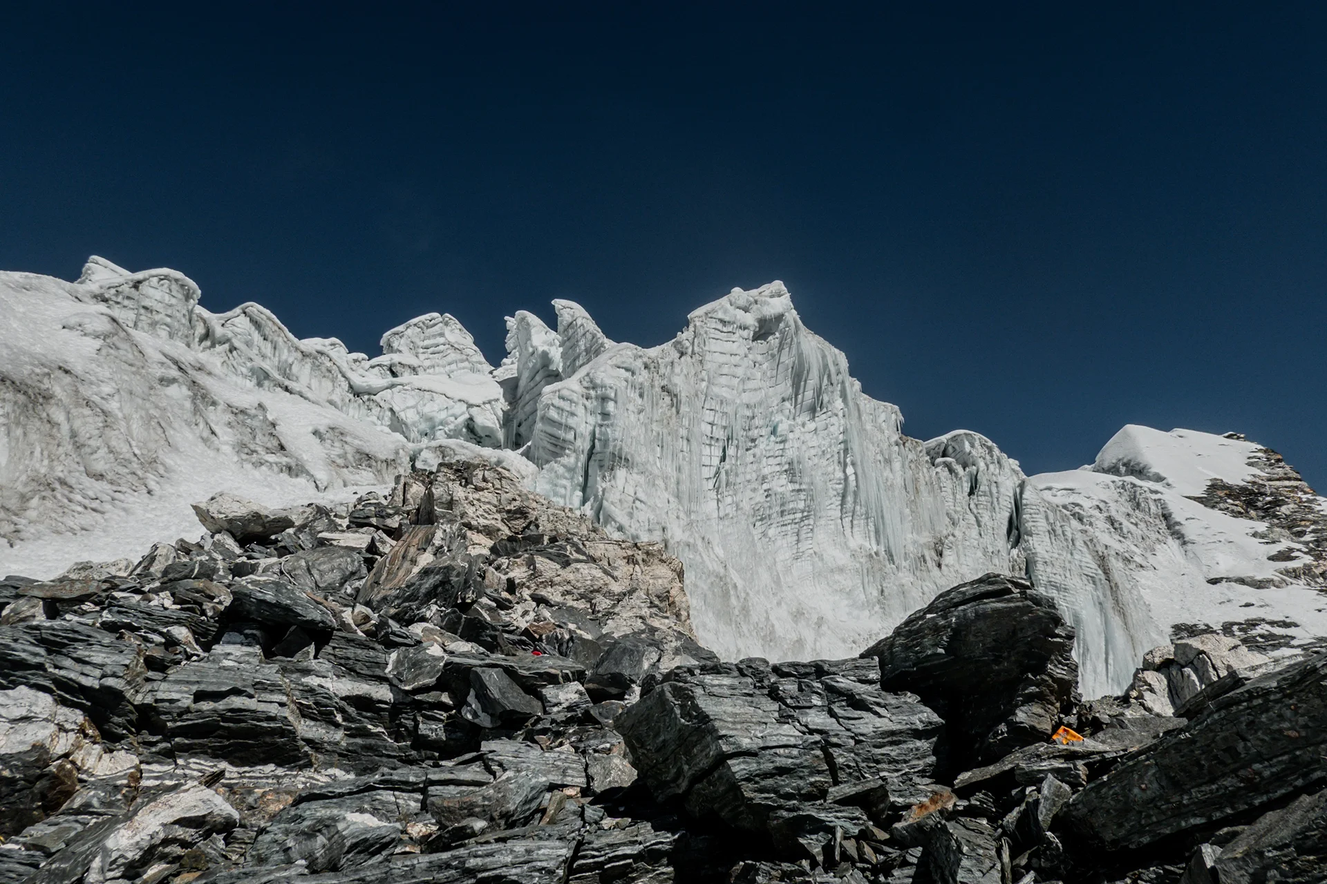 Fotka vystihující průběh expedice