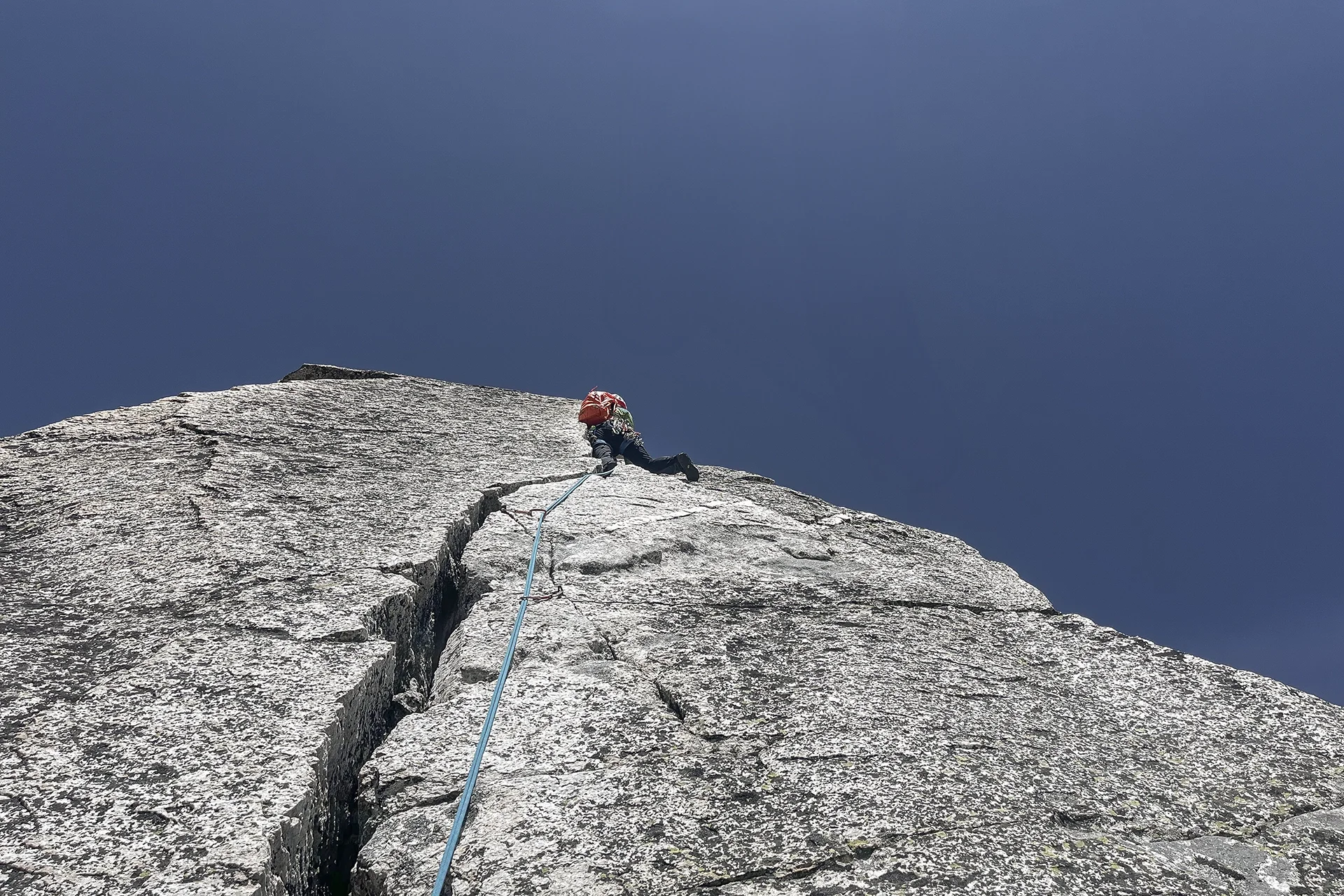 Fotka vystihující průběh expedice
