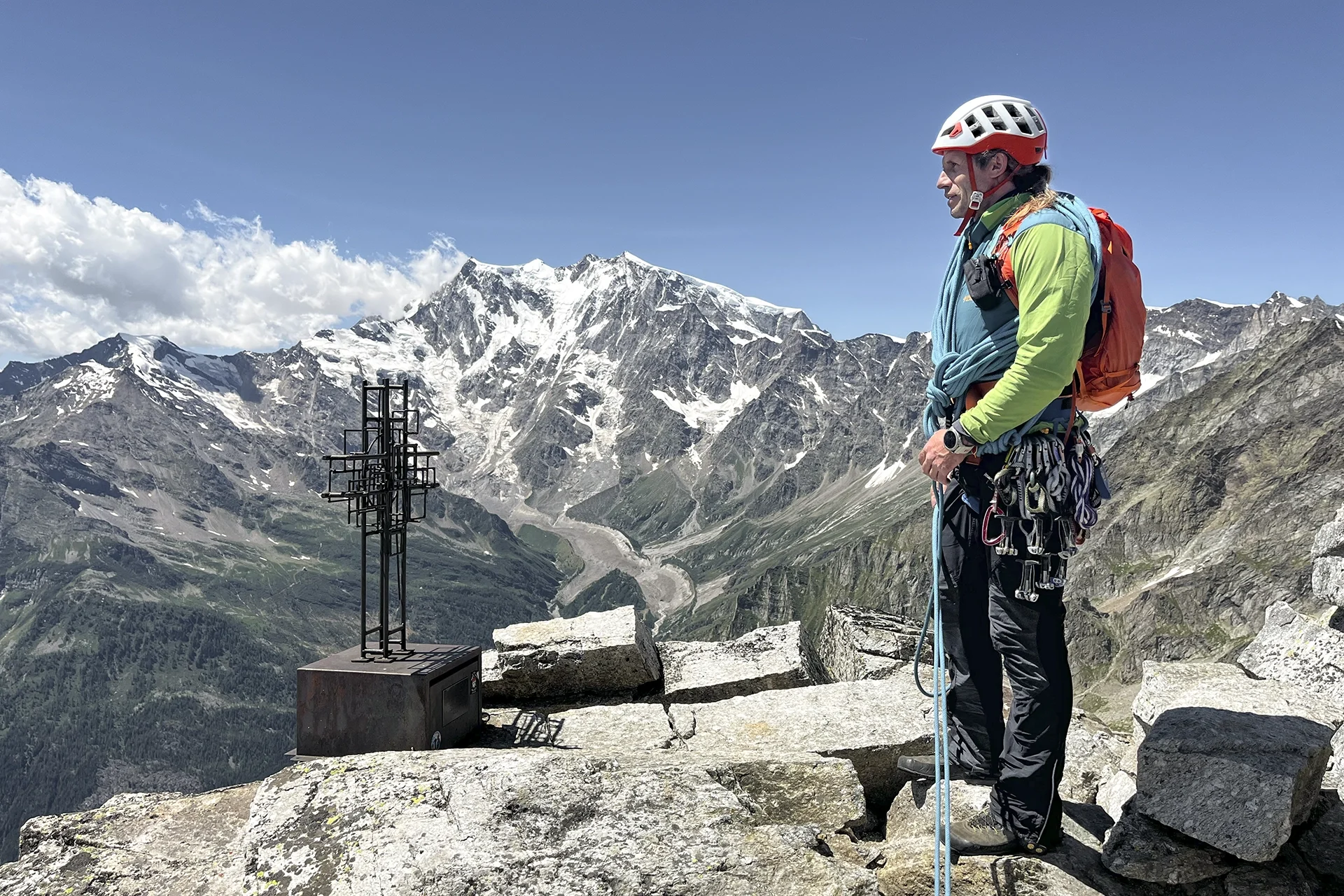 Fotka vystihující průběh expedice