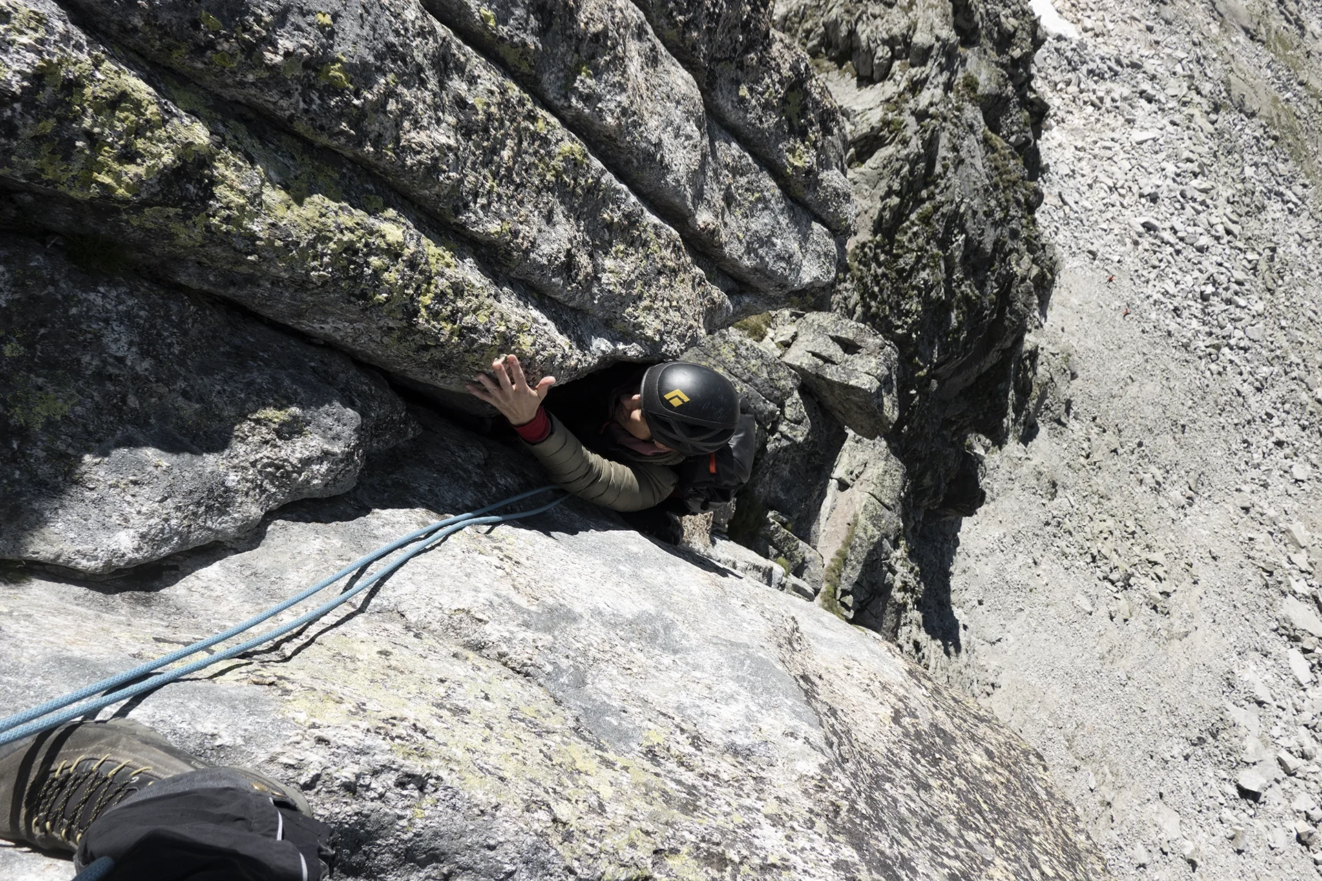 Fotka vystihující průběh expedice