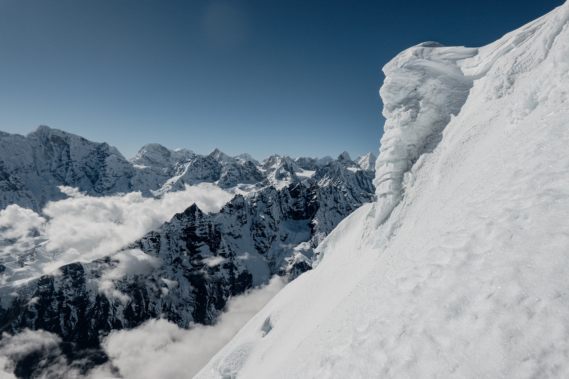 Fotka vystihující průběh expedice
