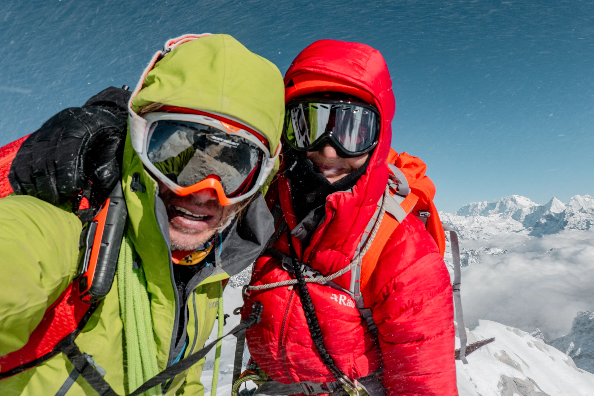 Fotka vystihující průběh expedice